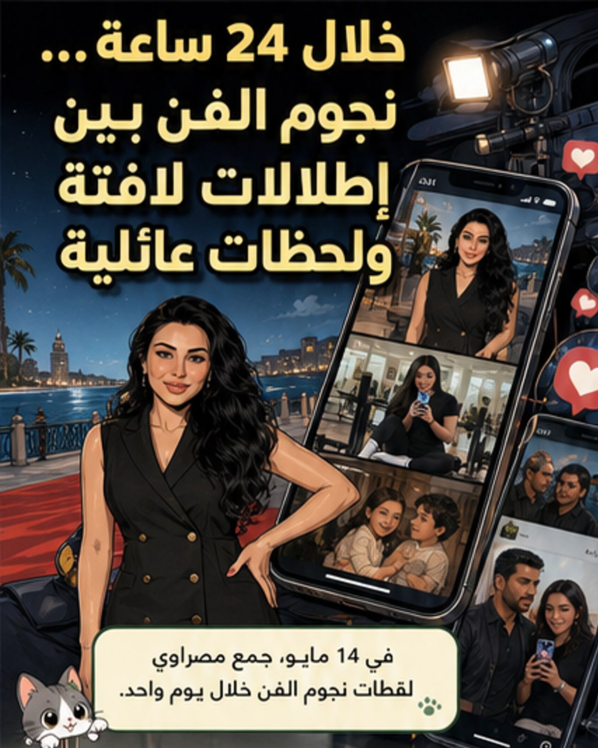 نجوم في 24 ساعة: هيفاء بـ«هوت شورت» ونجيم على البحر