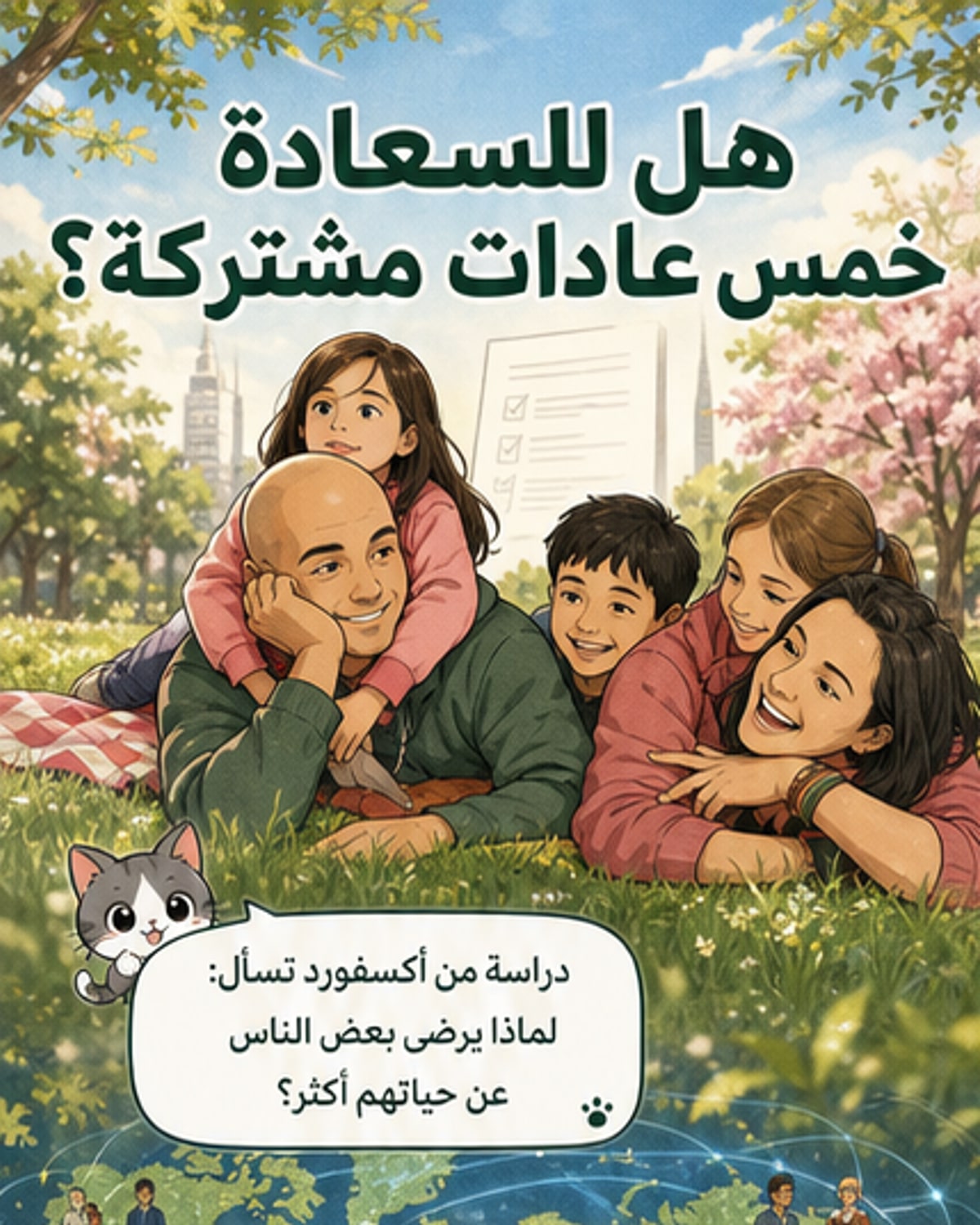 خمس صفات تُشعرك بالسعادة