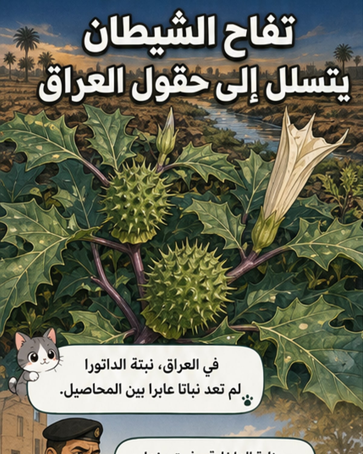 تفاح الشيطان يغزو العراق