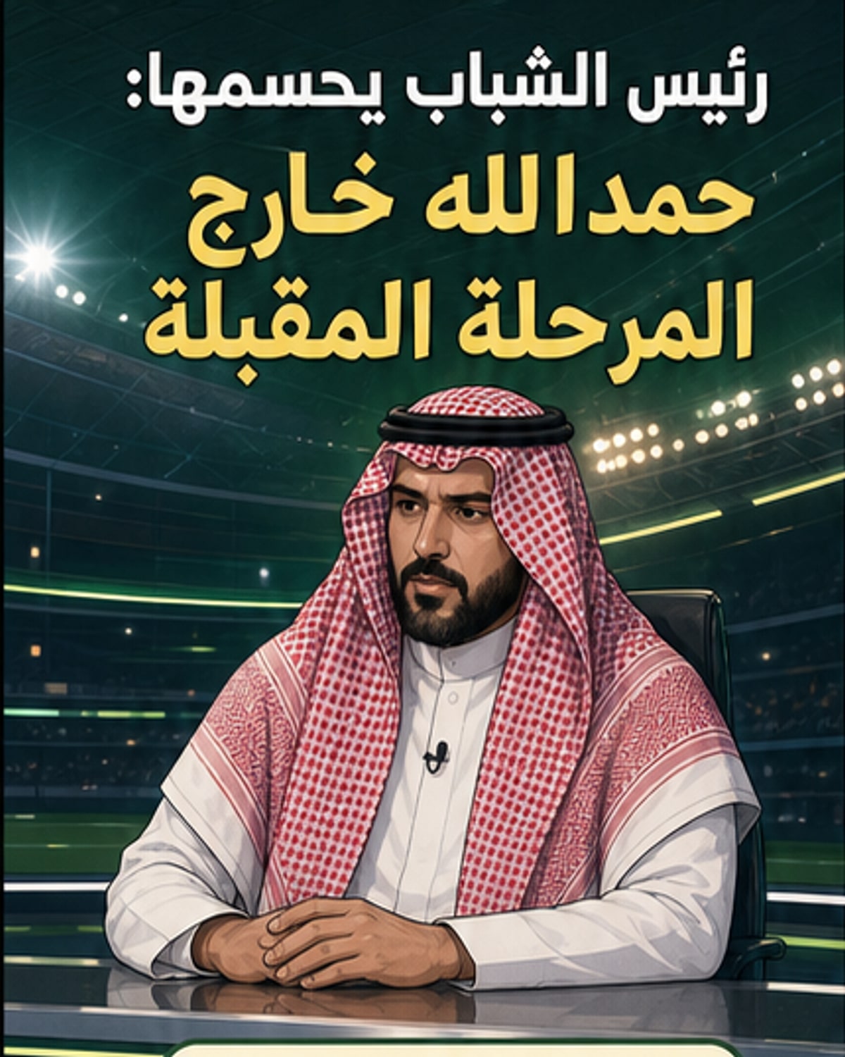 رئيس الشباب يكشف مصير حمدالله