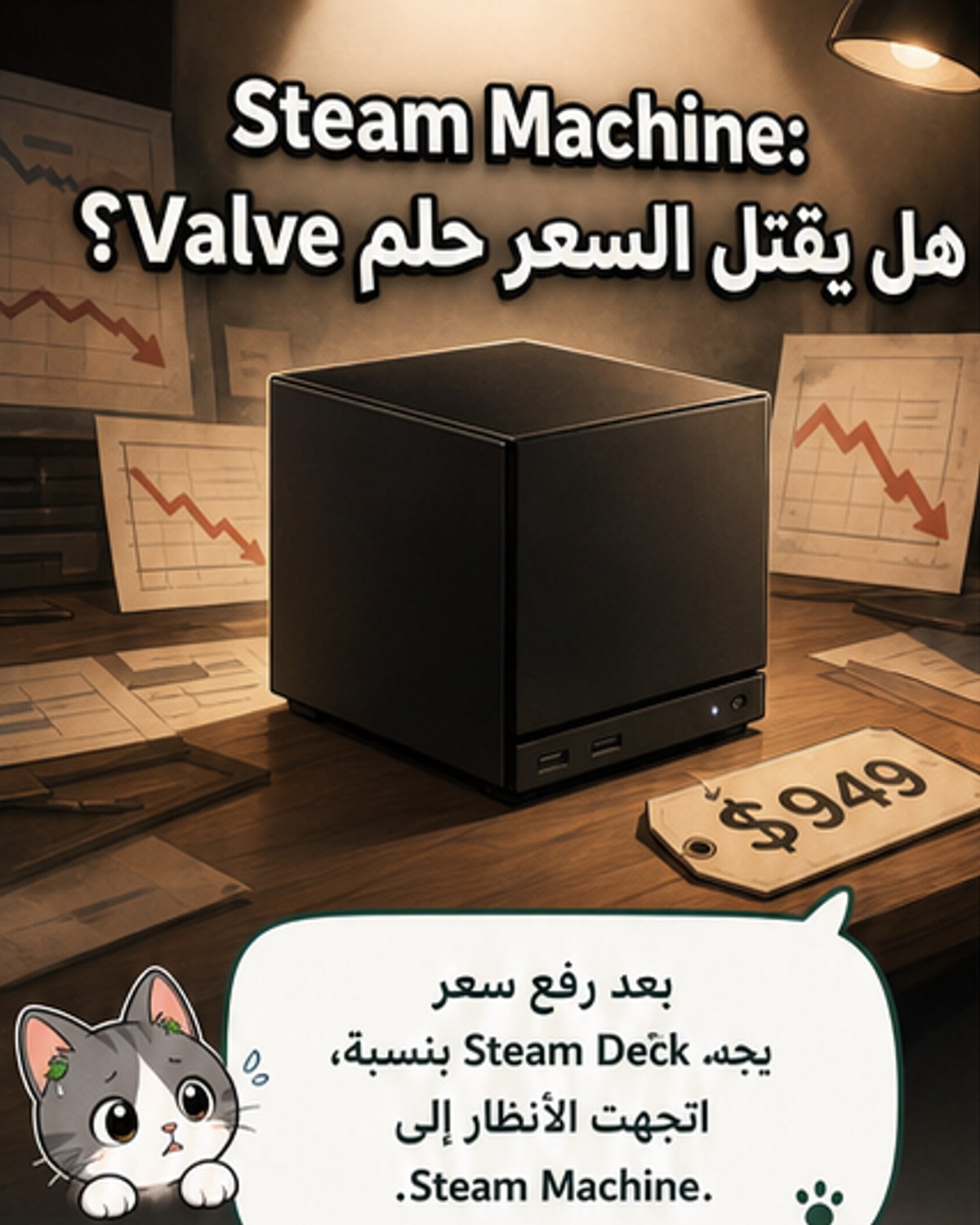 سعر Steam Machine الداخلي ارتفع بشكل كبير