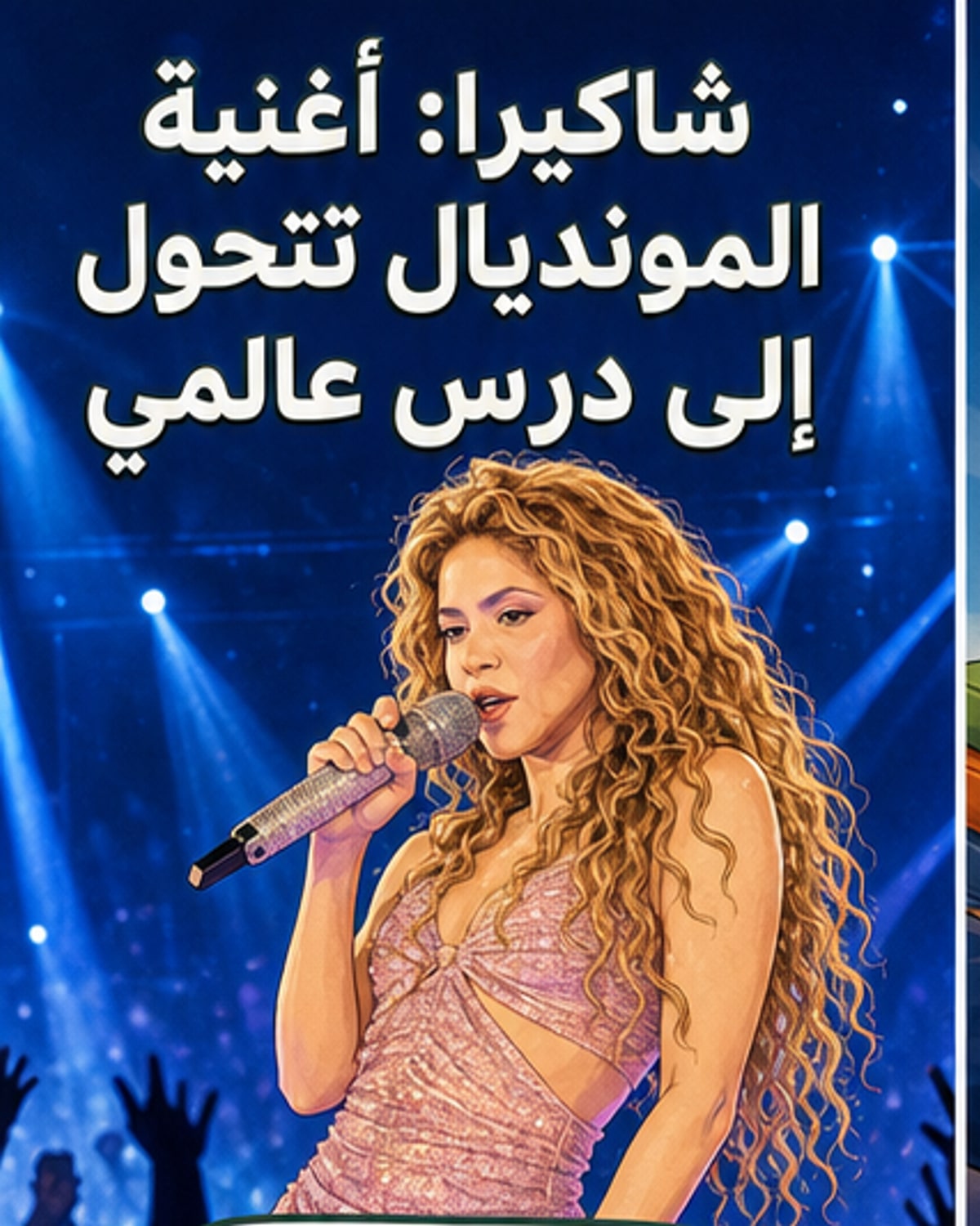 شاكيرا تكشف عن أغنية مونديال 2026