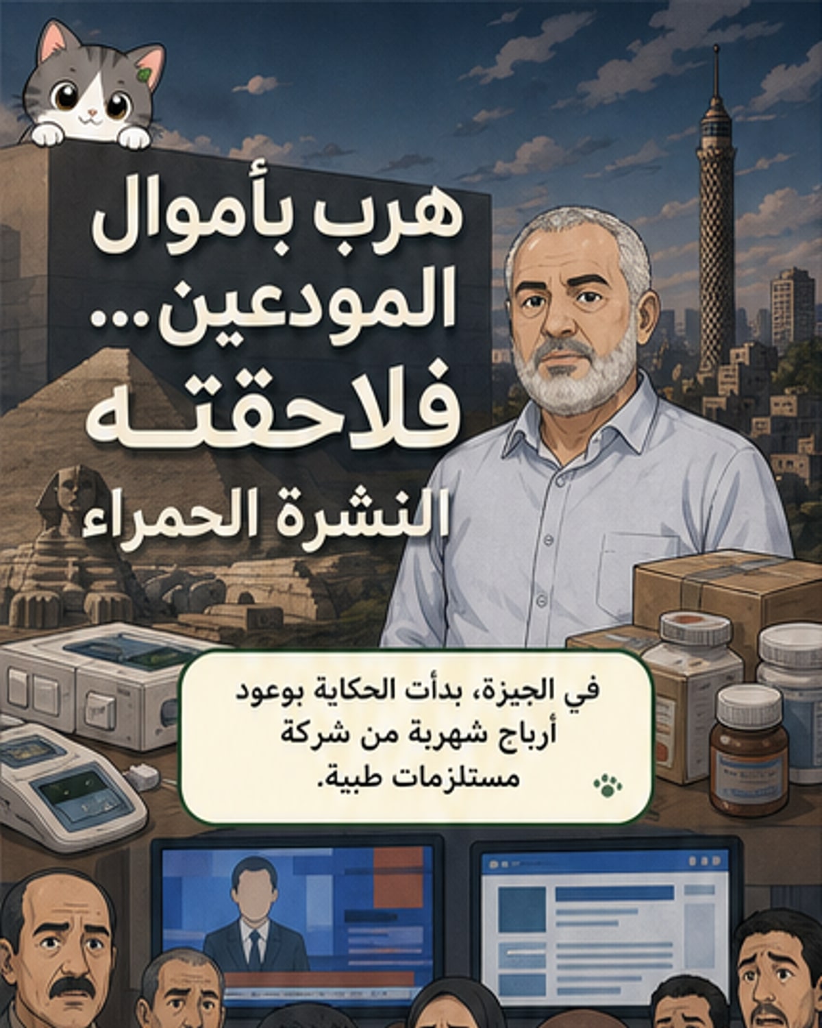 الإنتربول يُسلم مصر نصابًا هرب بعوائد المستثمرين
