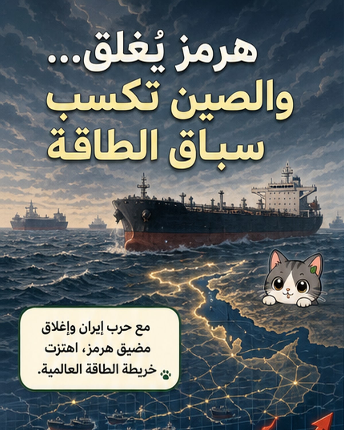 كيف تعيد حرب إيران موازين الطاقة؟