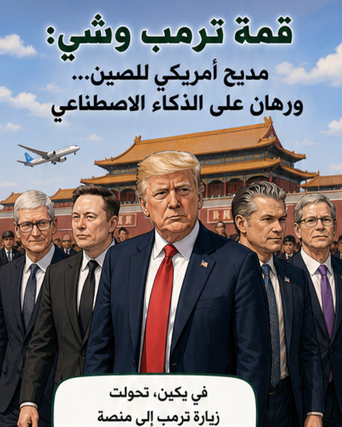 كبار التنفيذيين الأمريكيين يثنون على تقدم الصين في الذكاء الاصطناعي