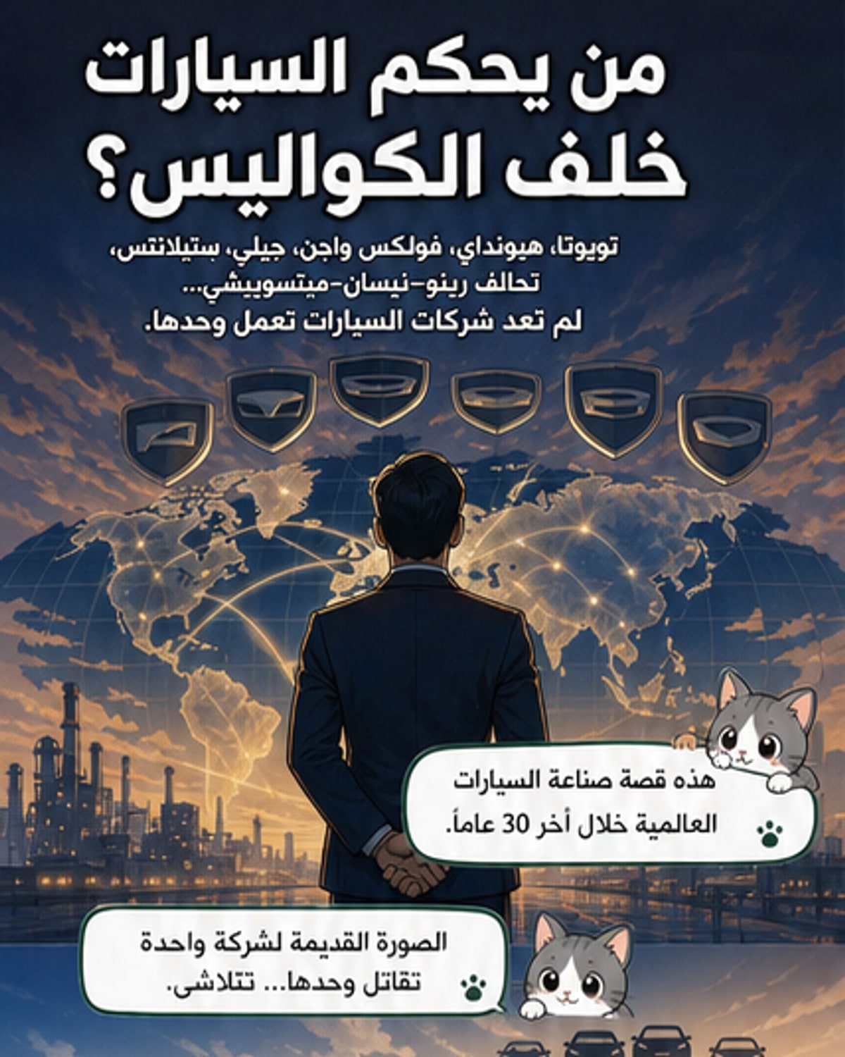 من تويوتا إلى هيونداي: من يحكم صناعة السيارات؟
