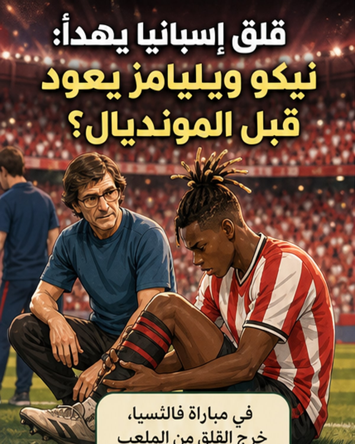 إسبانيا تستعيد ويليامز قبل المونديال