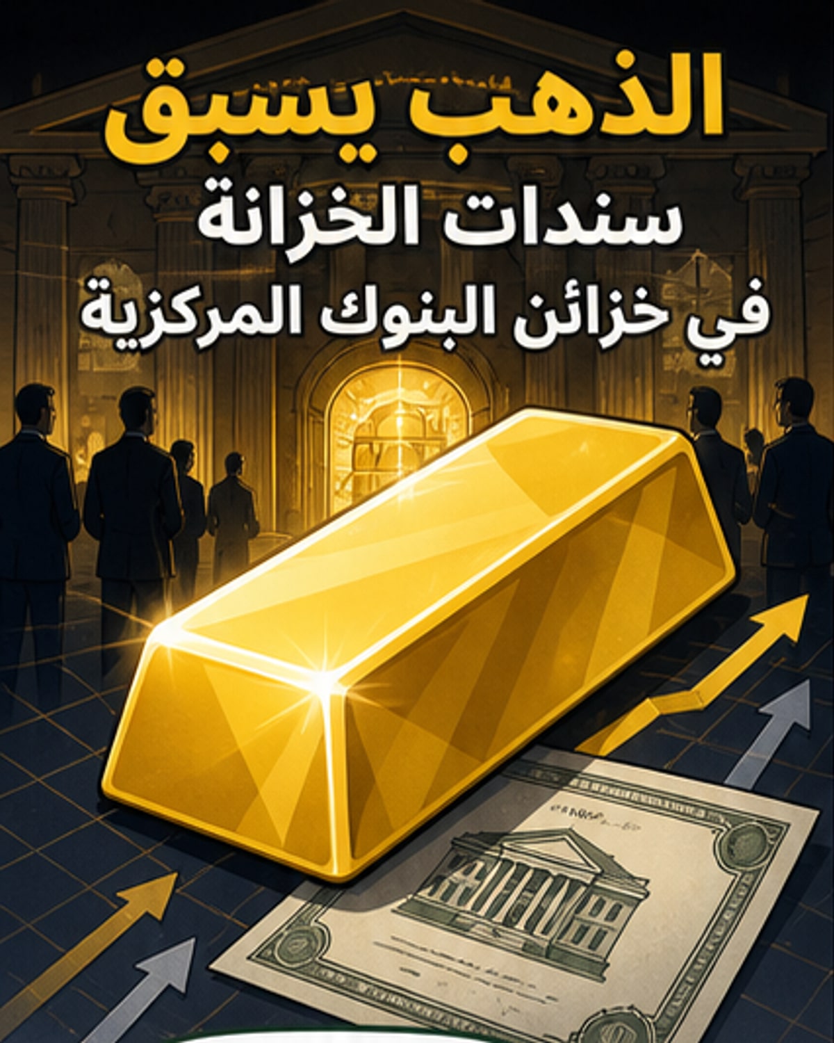 الذهب يتفوق على سندات الخزانة الأميركية