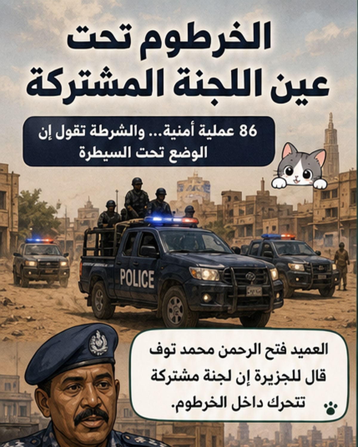 الوضع تحت السيطرة في الخرطوم