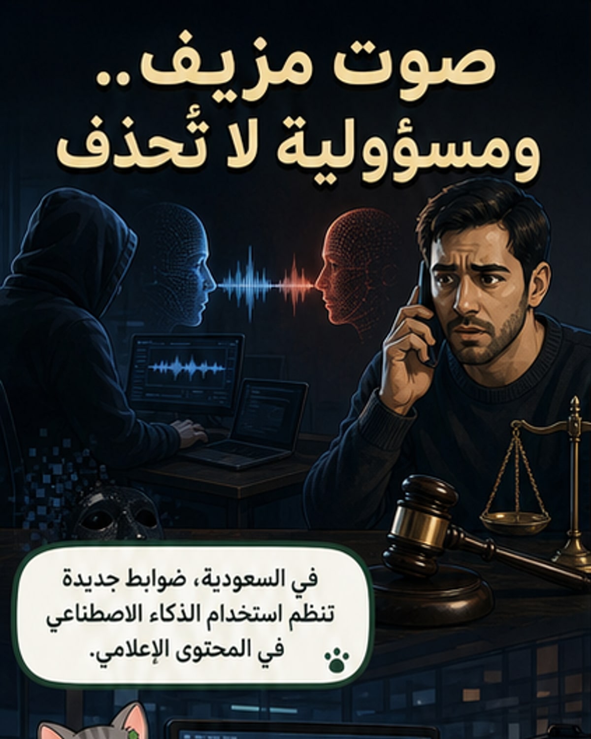 الذكاء الاصطناعي في الإعلام السعودي: ضوابط جديدة لمنع التزييف