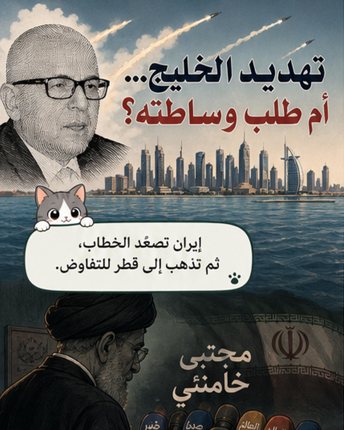 ما يبقى لإيران بعد ضربات الجوار؟