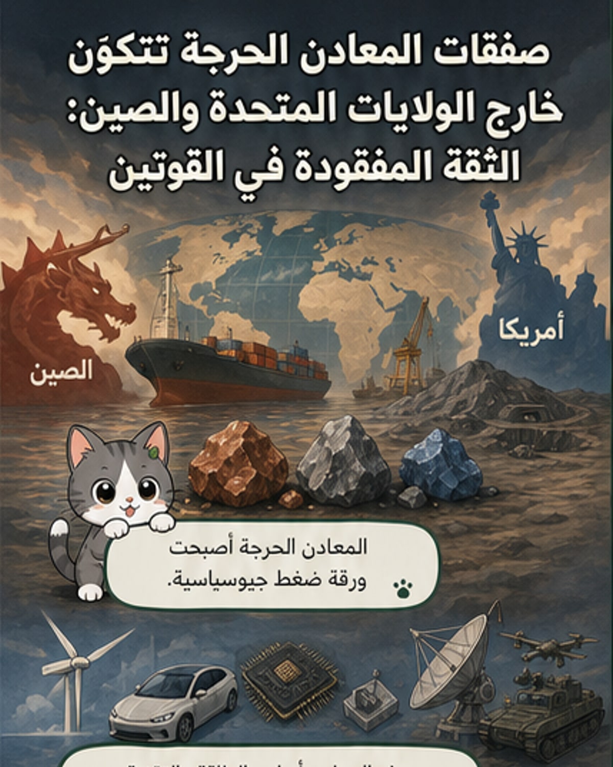 دول تتجه لصفقات معادن دون أميركا والصين