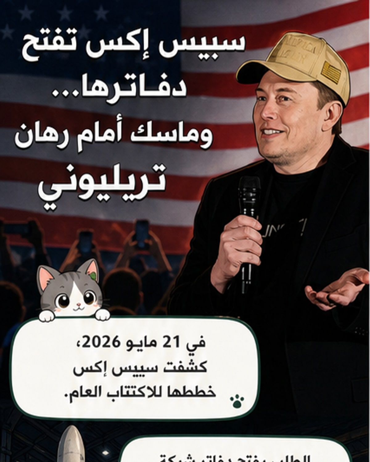 سبيس إكس تطرح أسهمها للاكتتاب العام