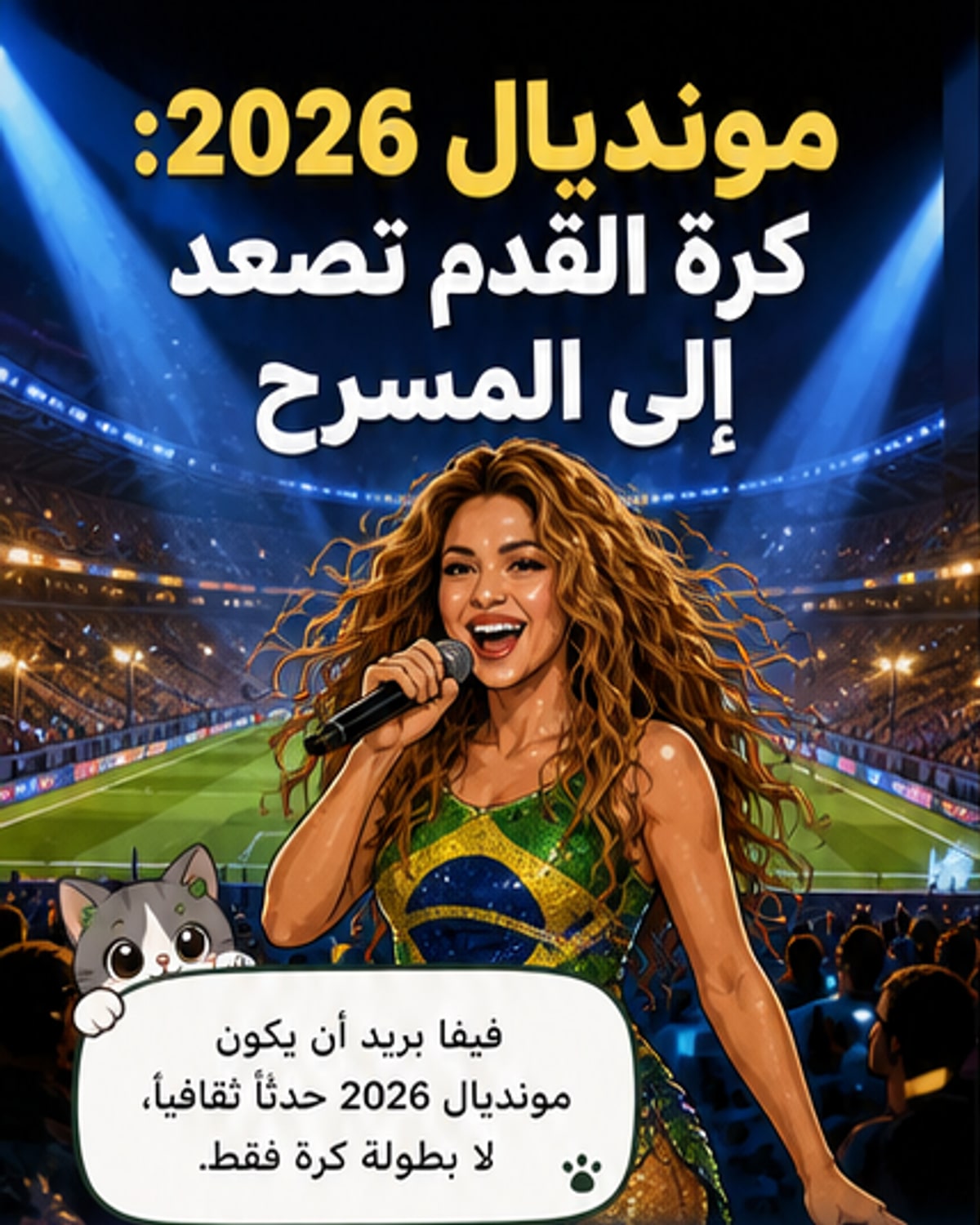 مونديال 2026 يجمع بين كريستيانو ونجوم الموسيقى