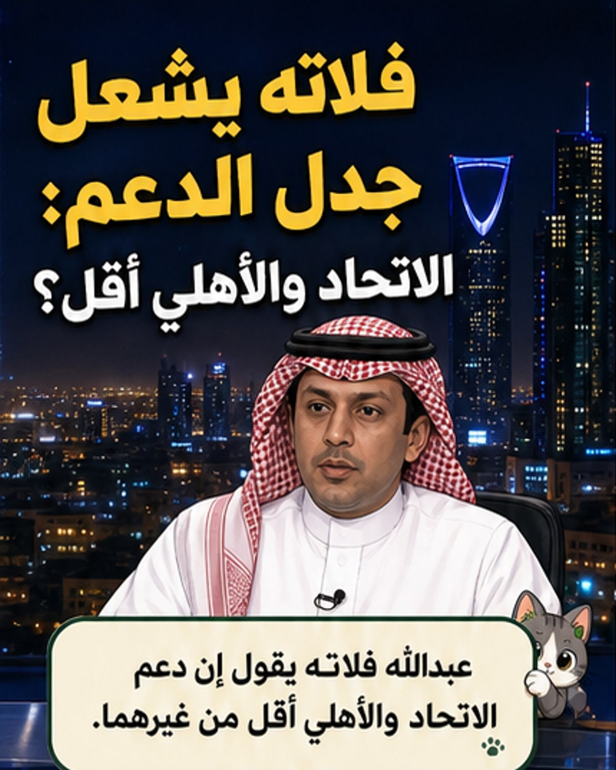 جدل بين ناقدي رياضيين حول دعم الأندية