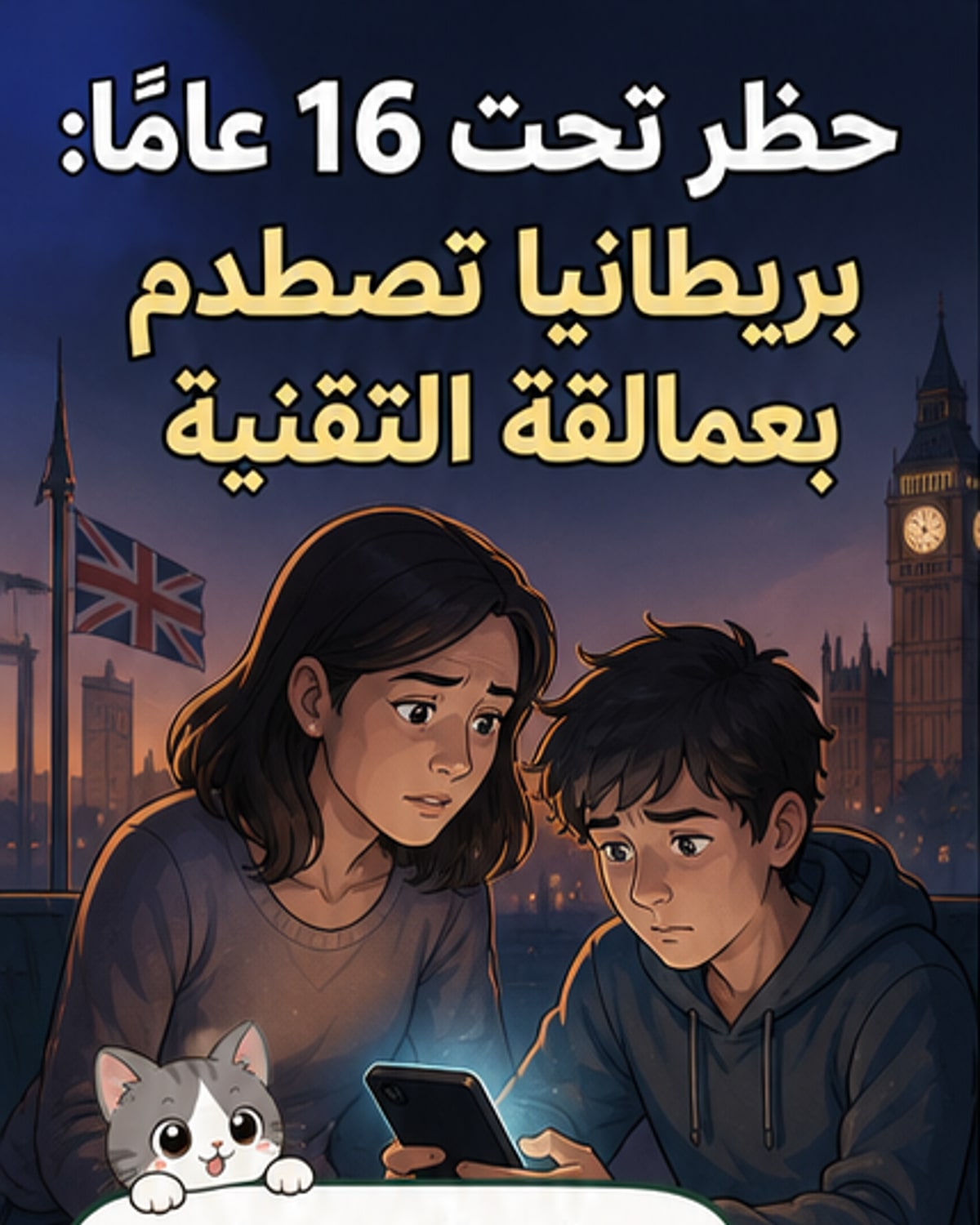 بريطانيا تُحظر السوشيال ميديا على المراهقين