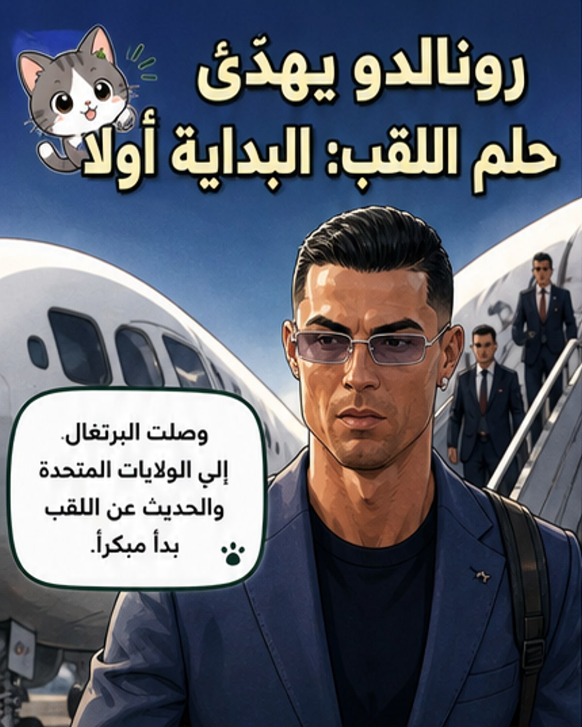 رونالدو: البداية الجيدة أولوية قبل حلم اللقب