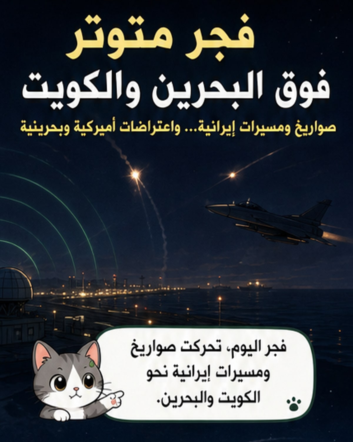 تصعيد محدود في سماء الخليج
