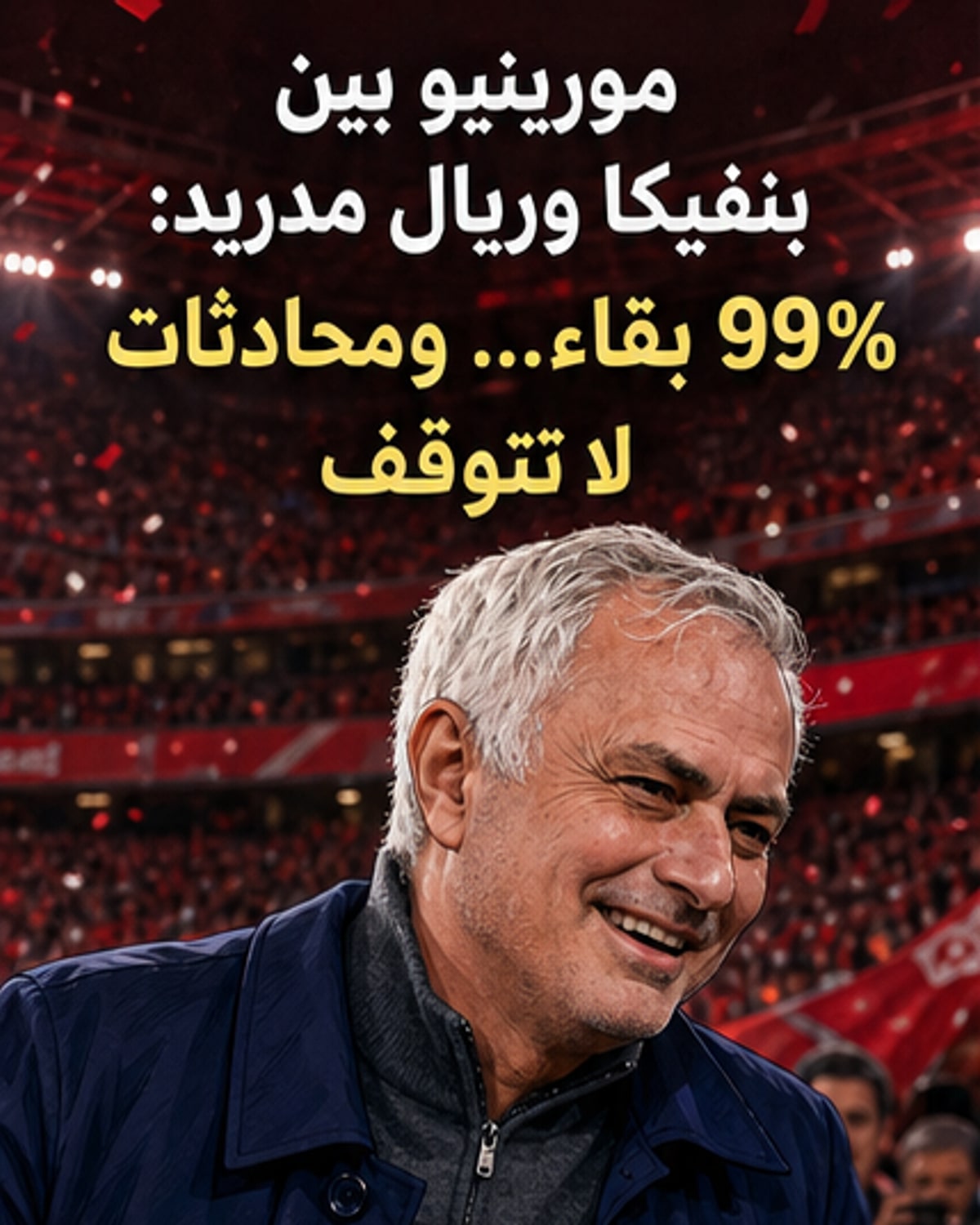 مورينيو يعترف لأول مرة بمحادثات ريال مدريد