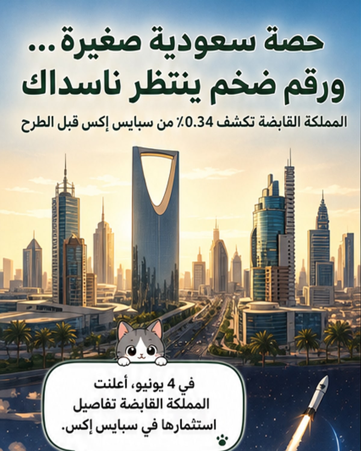 حصة «المملكة القابضة» في سبايس إكس تُقدر بـ4.5 مليار دولار