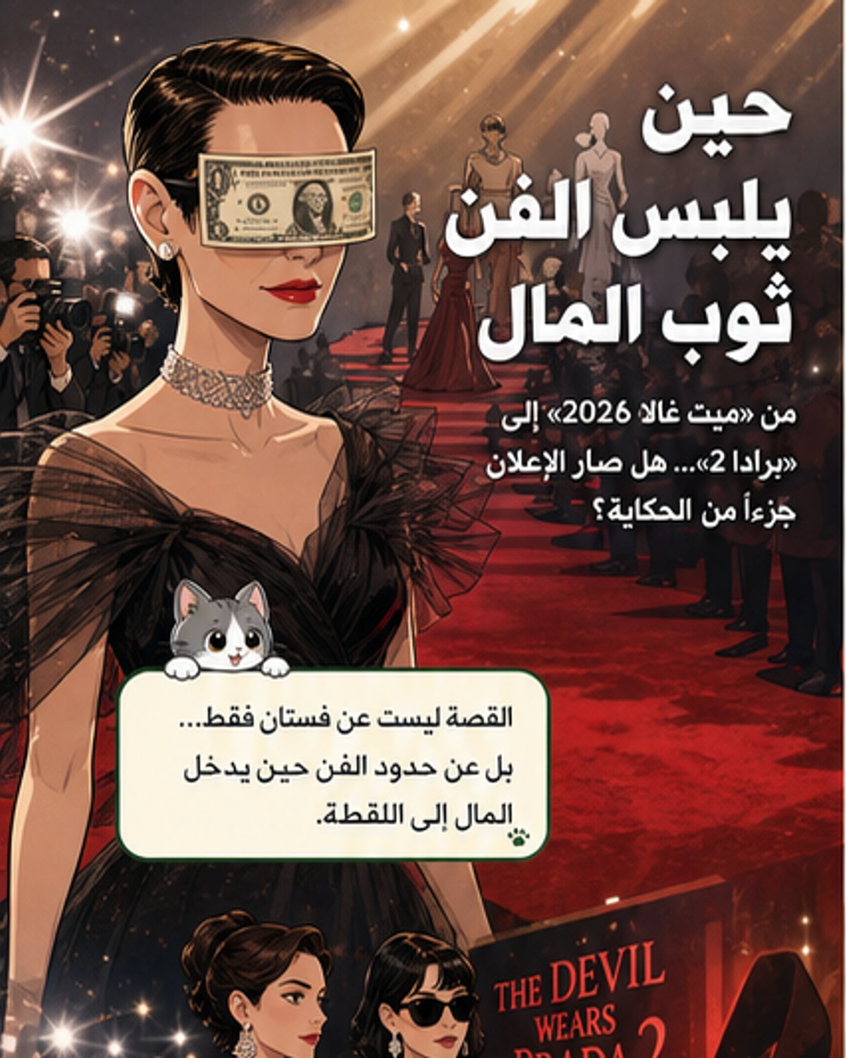 ميت غالا 2026: متى أصبح المال جزءاً من السينما؟