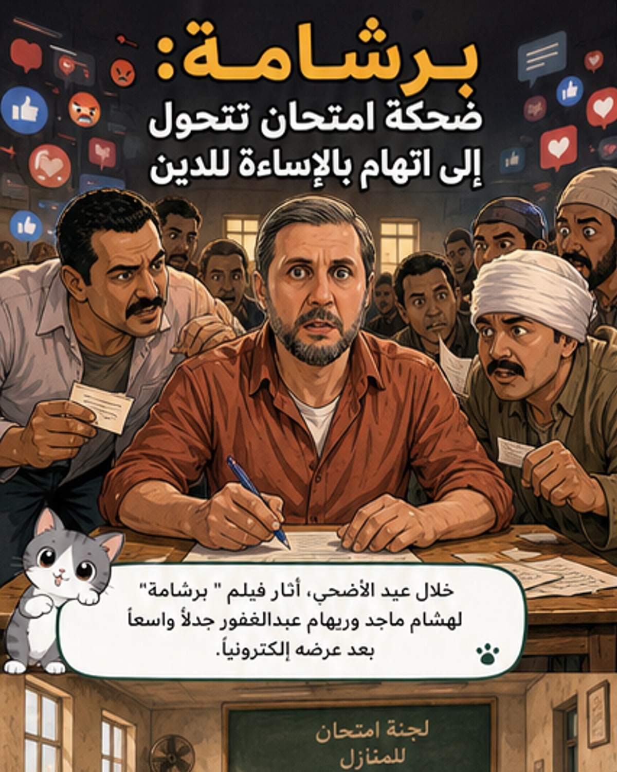 جدل حول فيلم «برشامة» بعد اتهامه بالإساءة للإسلام