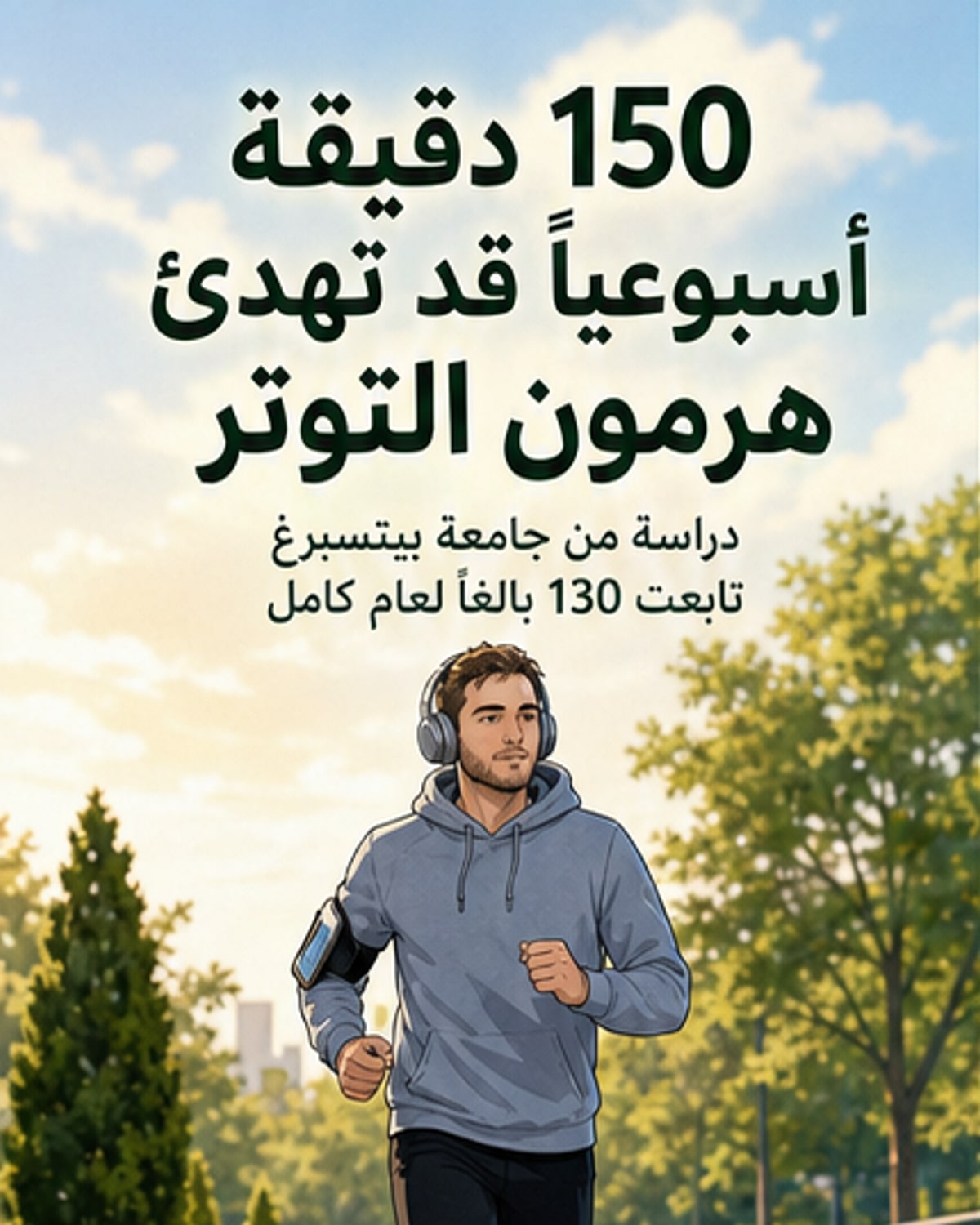 الرياضة تقلّل التوتر بطرق بيولوجية