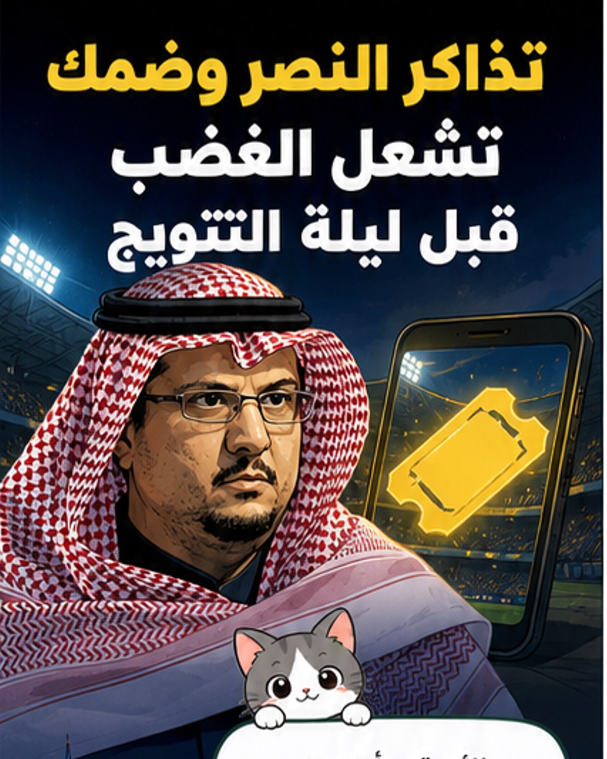 فيصل بن تركي ينتقد أسعار تذاكر النصر