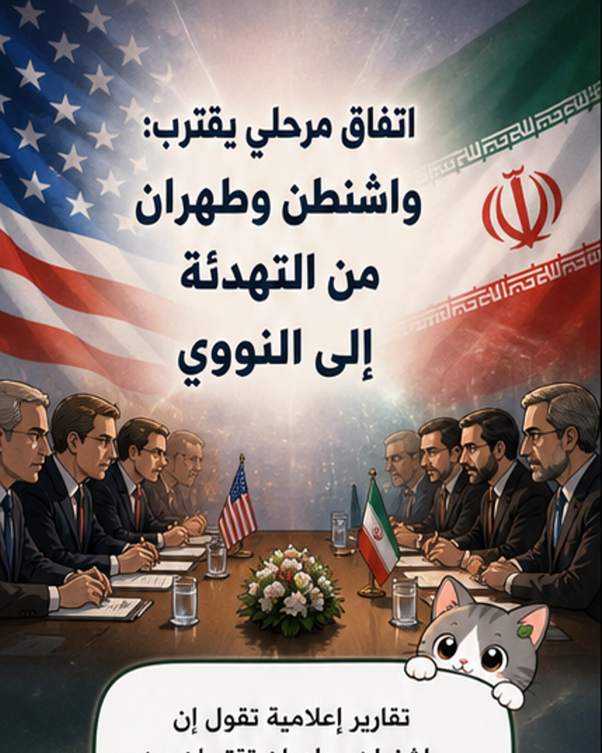 اتفاق تدريجي بين واشنطن وطهران