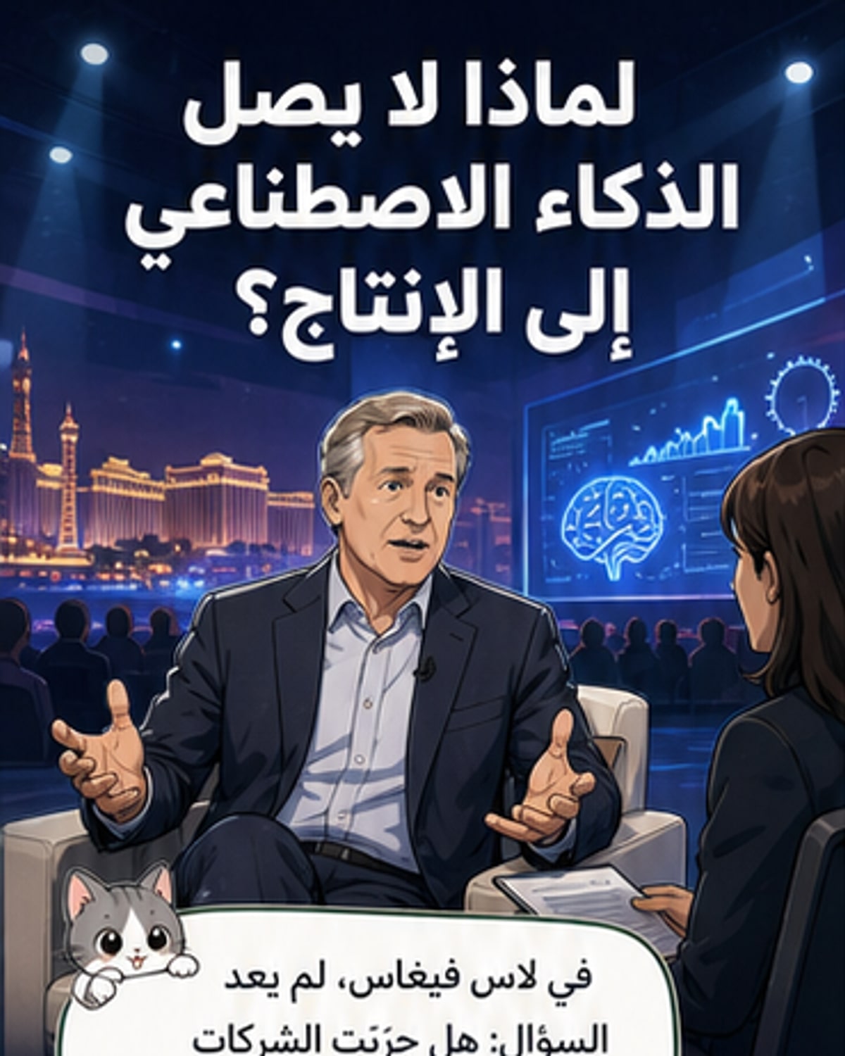 لماذا يتعثر الذكاء الاصطناعي داخل الشركات؟