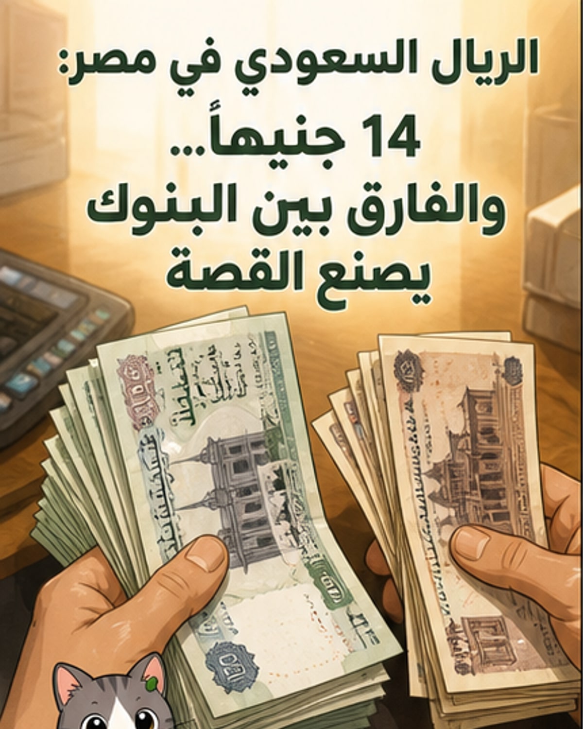متوسط سعر صرف الريال السعودي في مصر