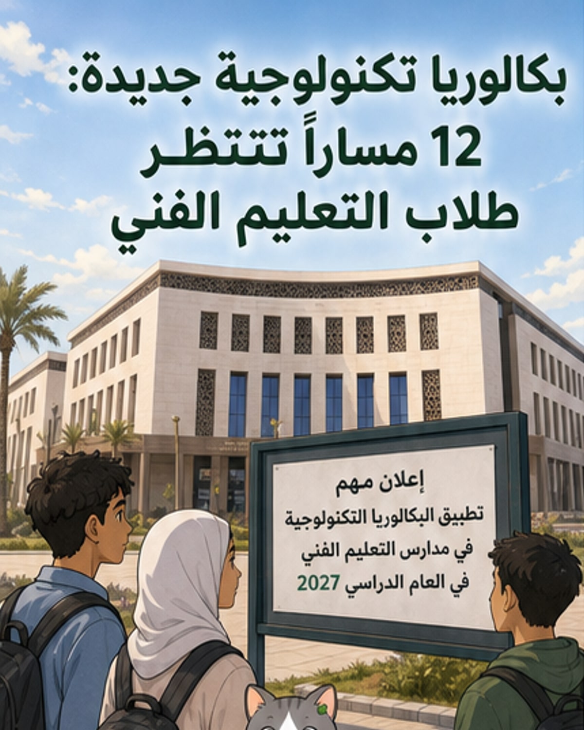 أبرز تخصصات البكالوريا التكنولوجية في مصر 2027