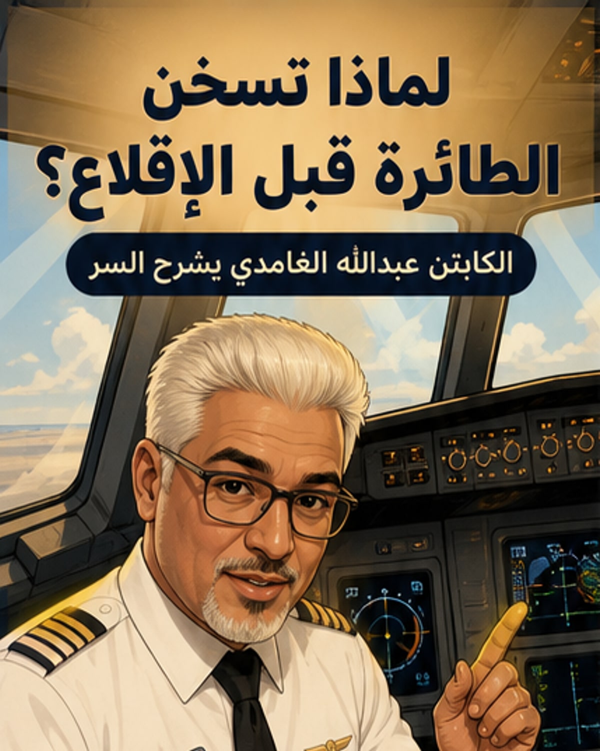 لماذا ترتفع حرارة الطائرة قبل الإقلاع؟
