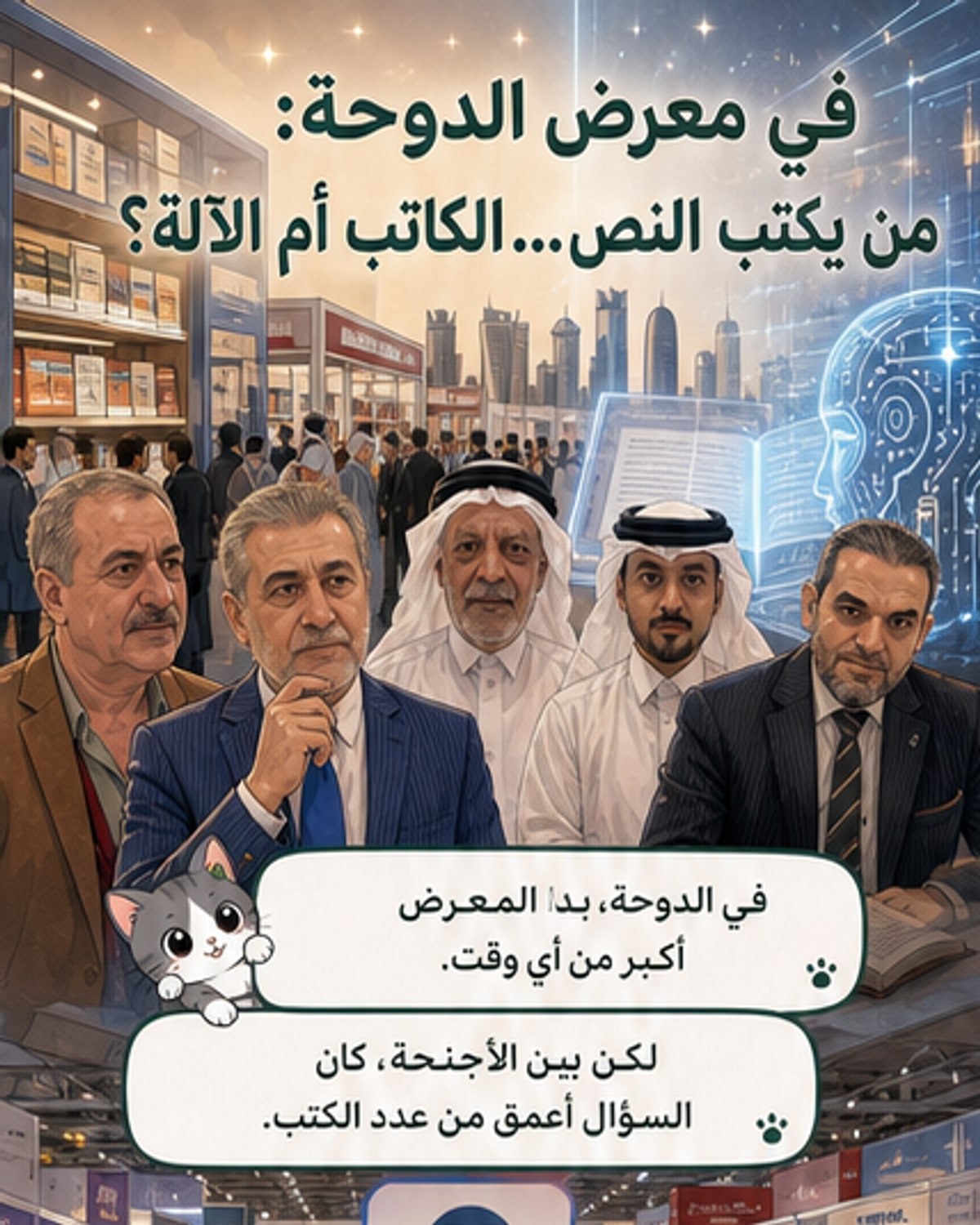 هل يهدد الذكاء الاصطناعي جوهر الكتابة؟