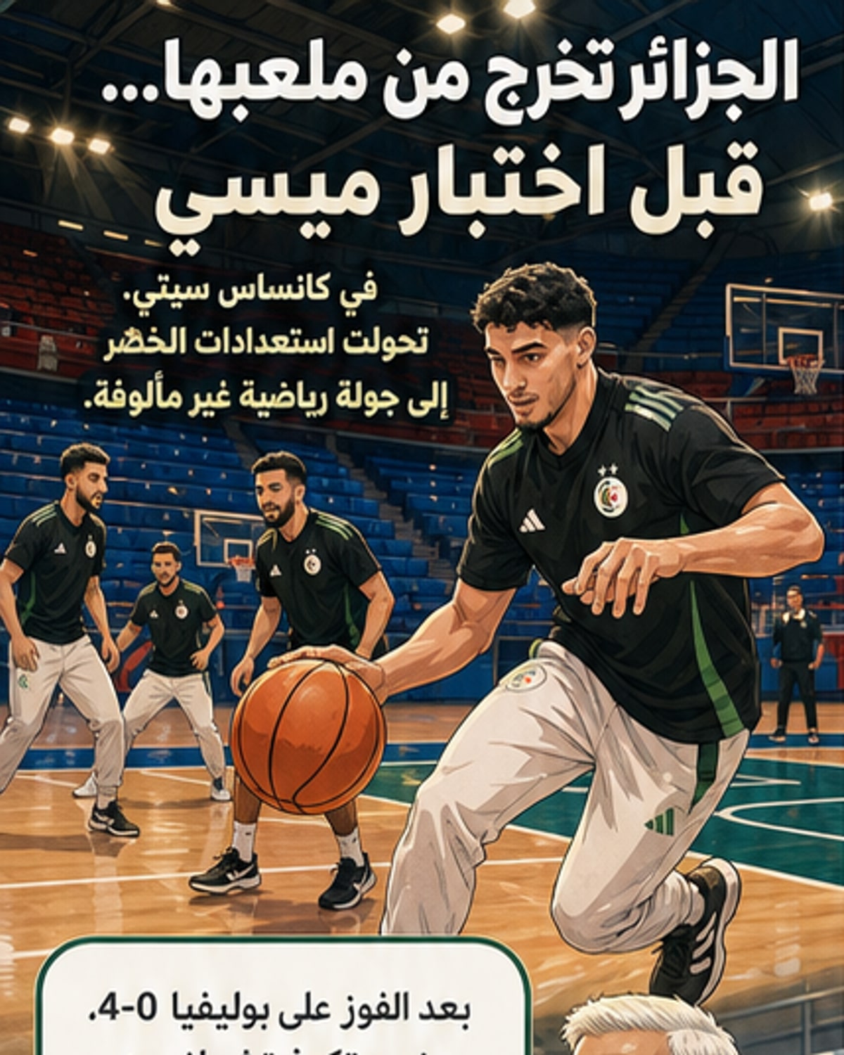 نجوم الجزائر يخرجون عن النص قبل المونديال