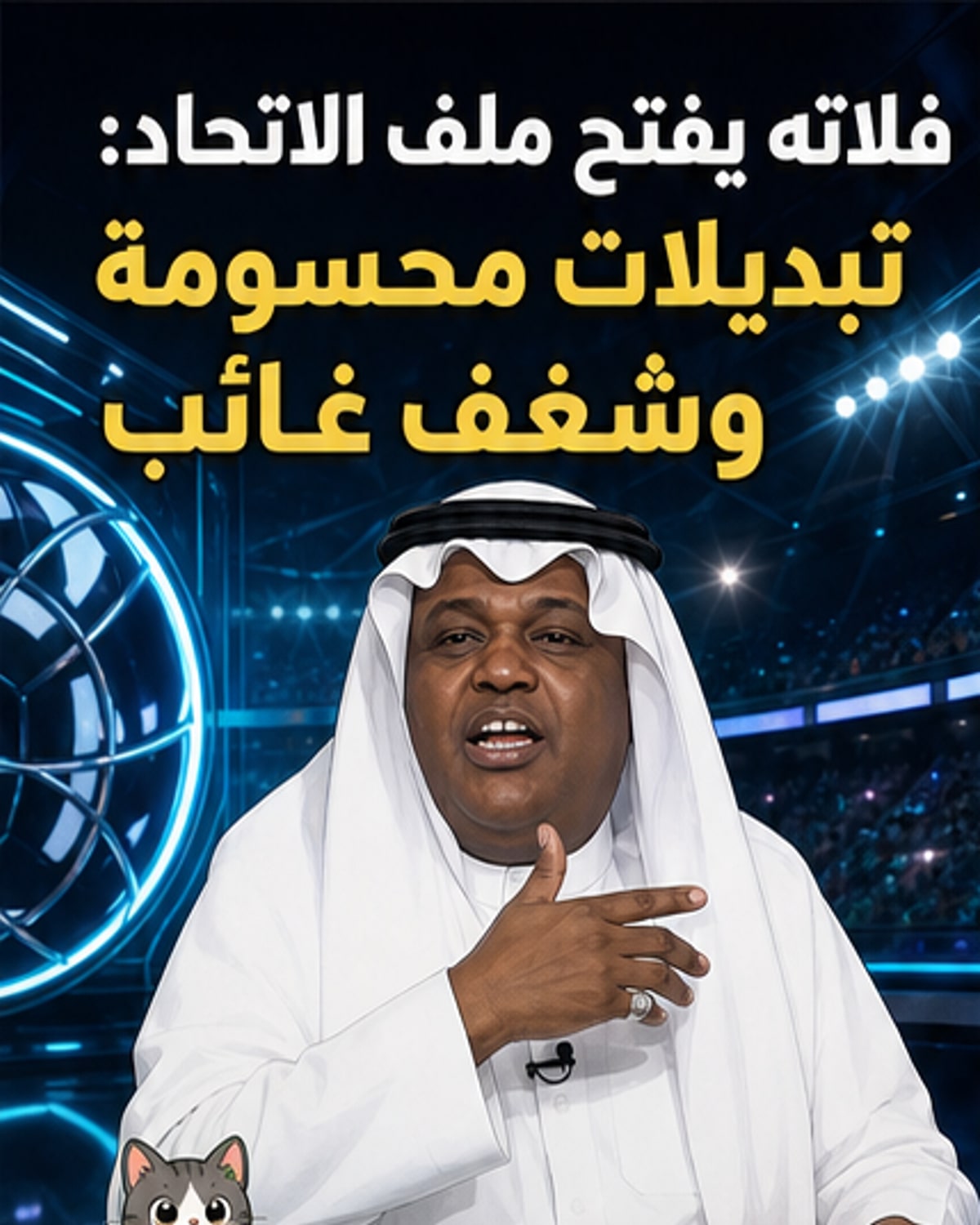 فلاته ينتقد قرارات مدرب الاتحاد