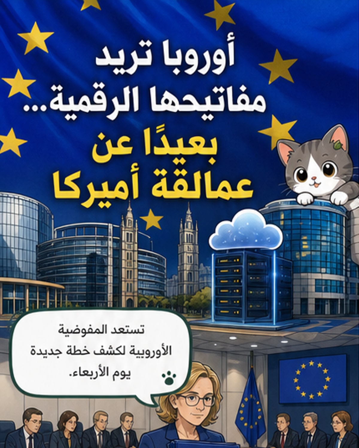 أوروبا تتحدى هيمنة التكنولوجيا الأميركية