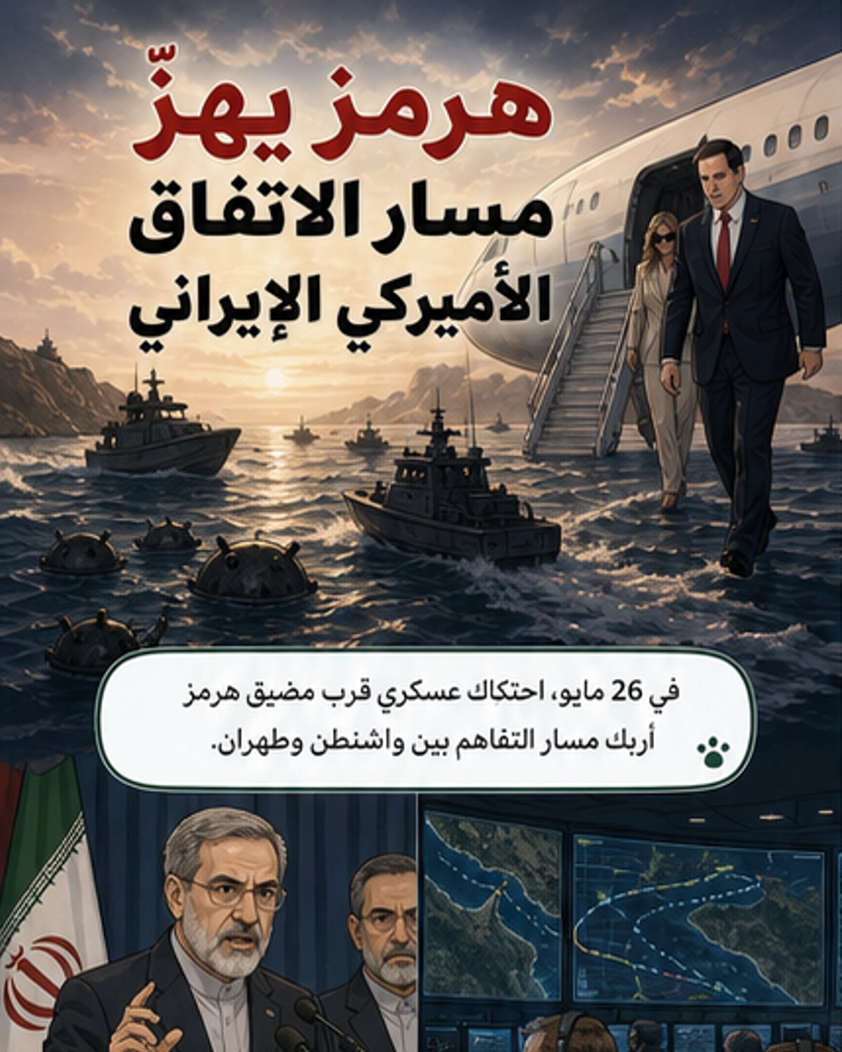 تصعيد في هرمز يهدد التفاهم النووي