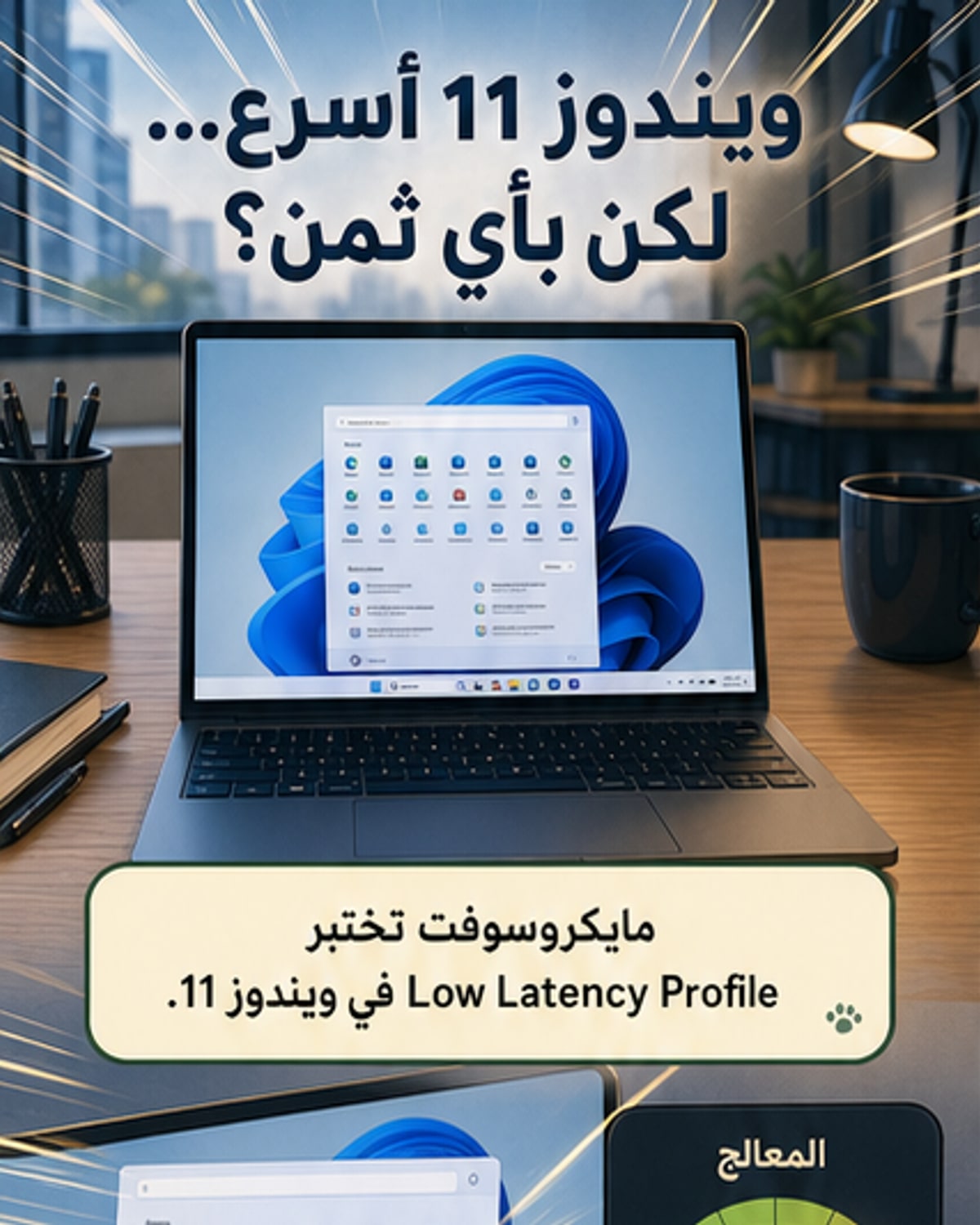 مايكروسوفت تسرّع ويندوز 11 بطريقة مستوحاة من آبل