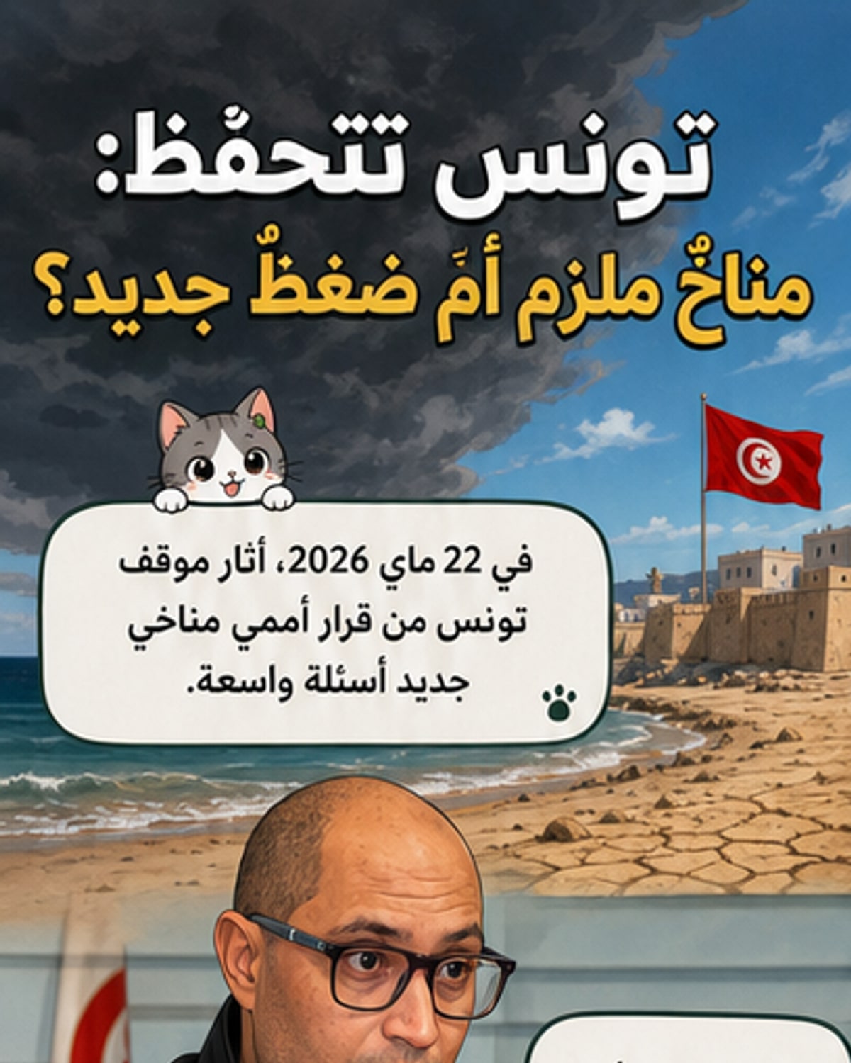 تونس تحفظ على قرار مناخي أممي