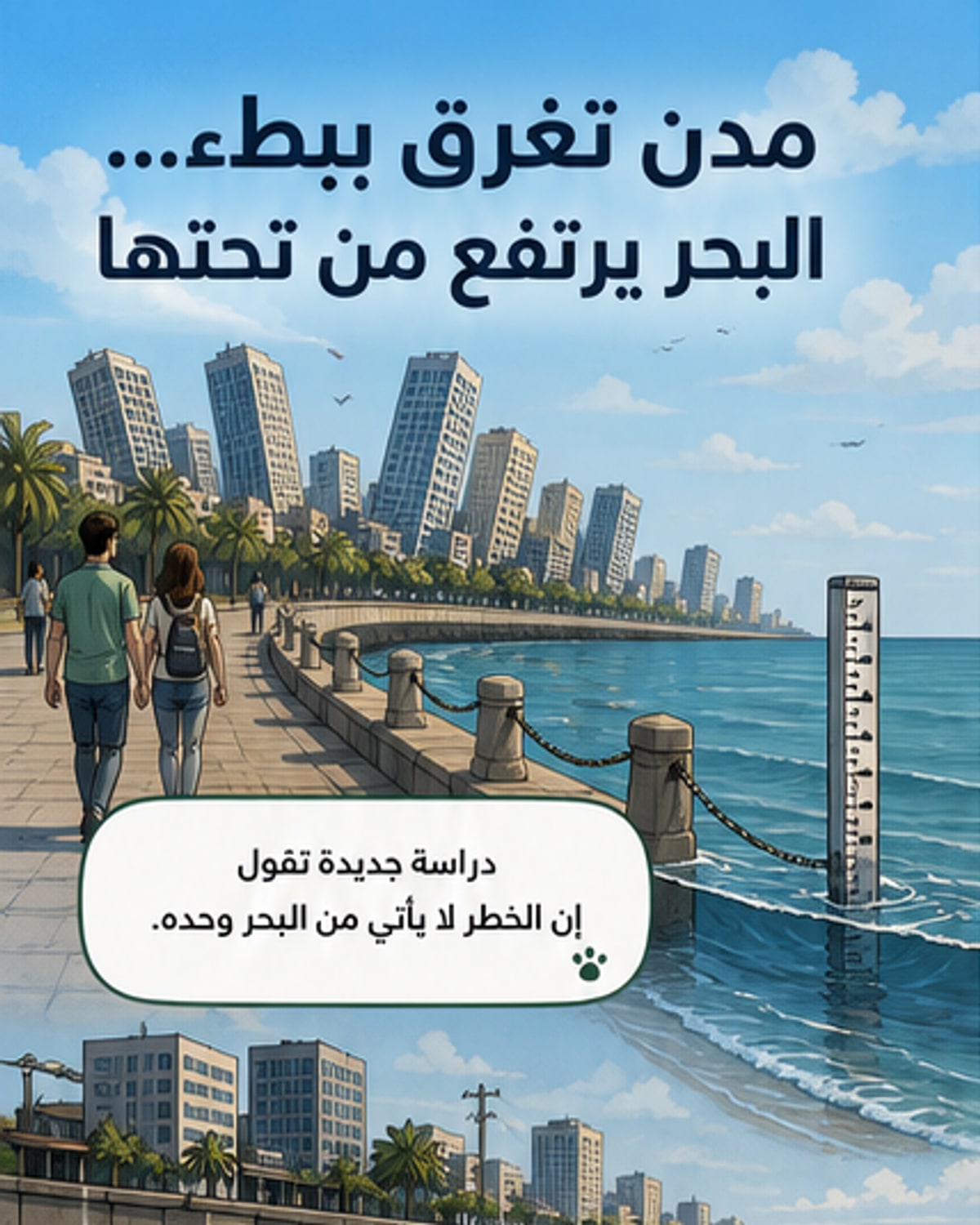 مدن تغرق بسرعة تفوق التوقعات
