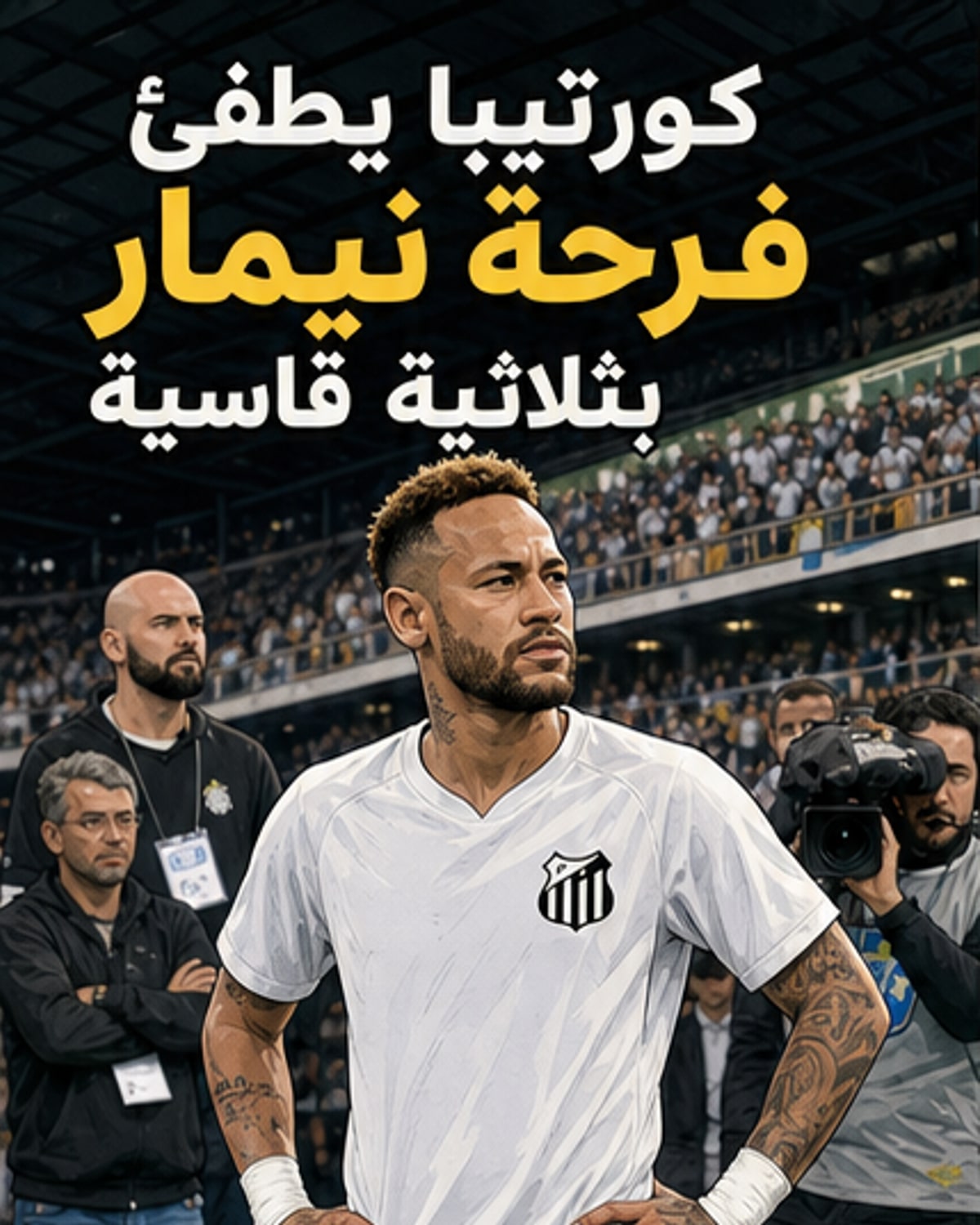 نيمار يُستدعى.. وسانتوس يخسر بثلاثية