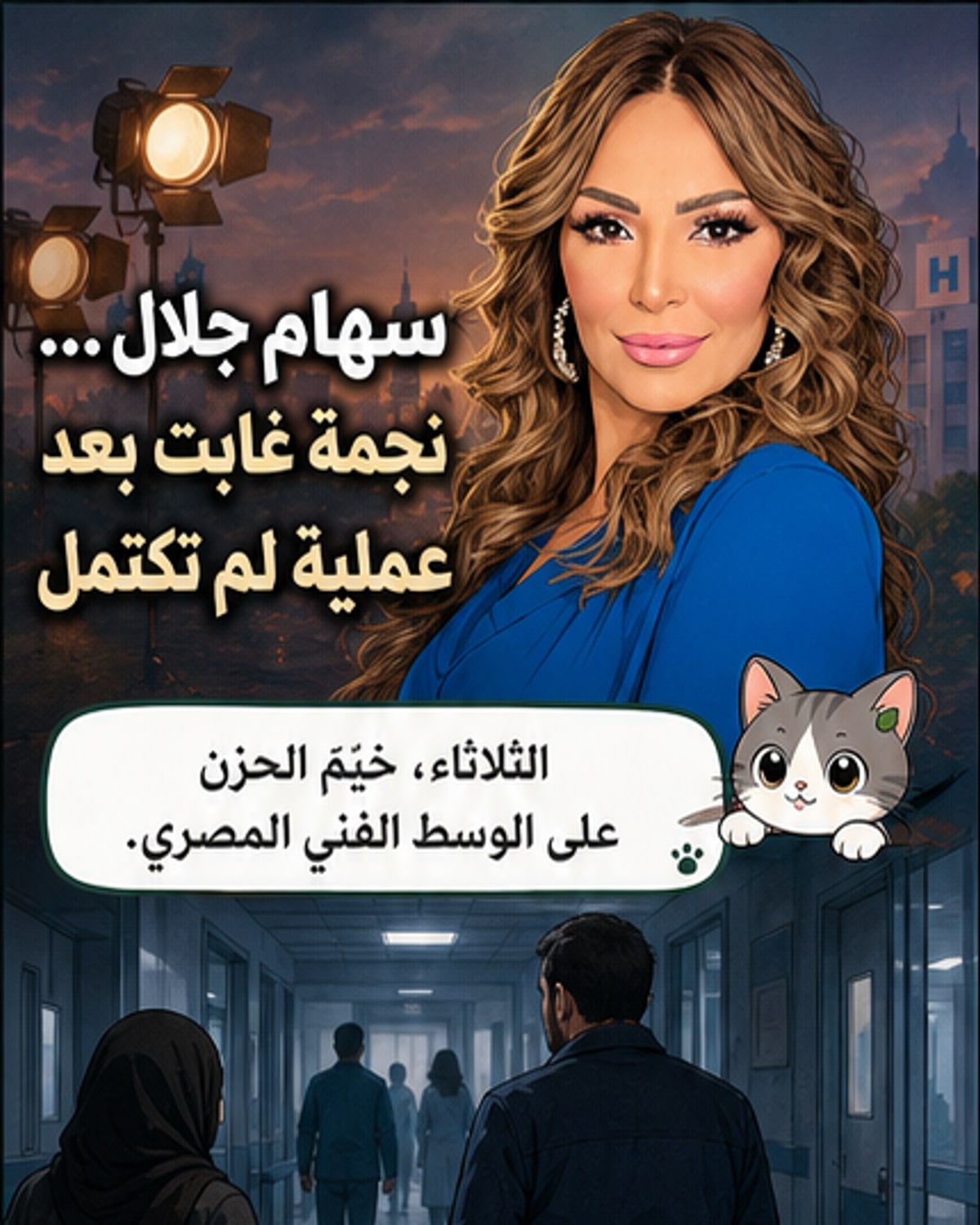 رحيل سهام جلال نجمة «صعيدي في الجامعة الأميركية»