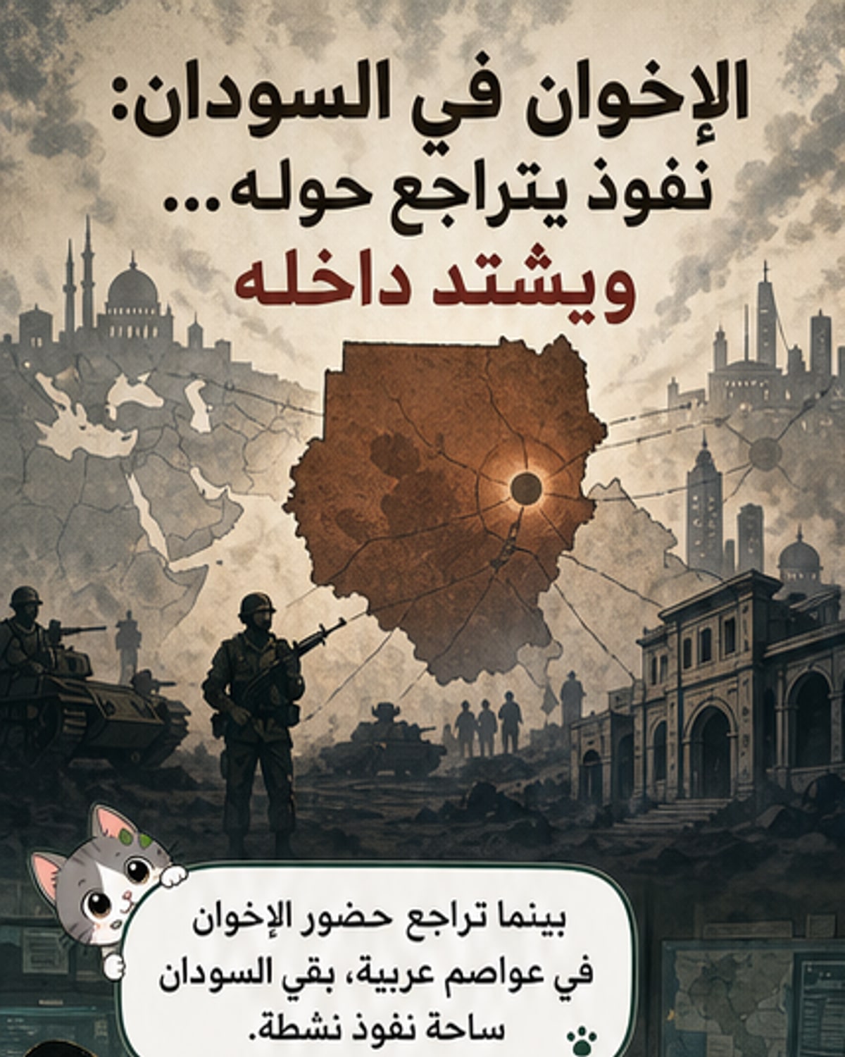الإخوان يعيدون ترتيب نفوذهم من داخل الجيش السوداني