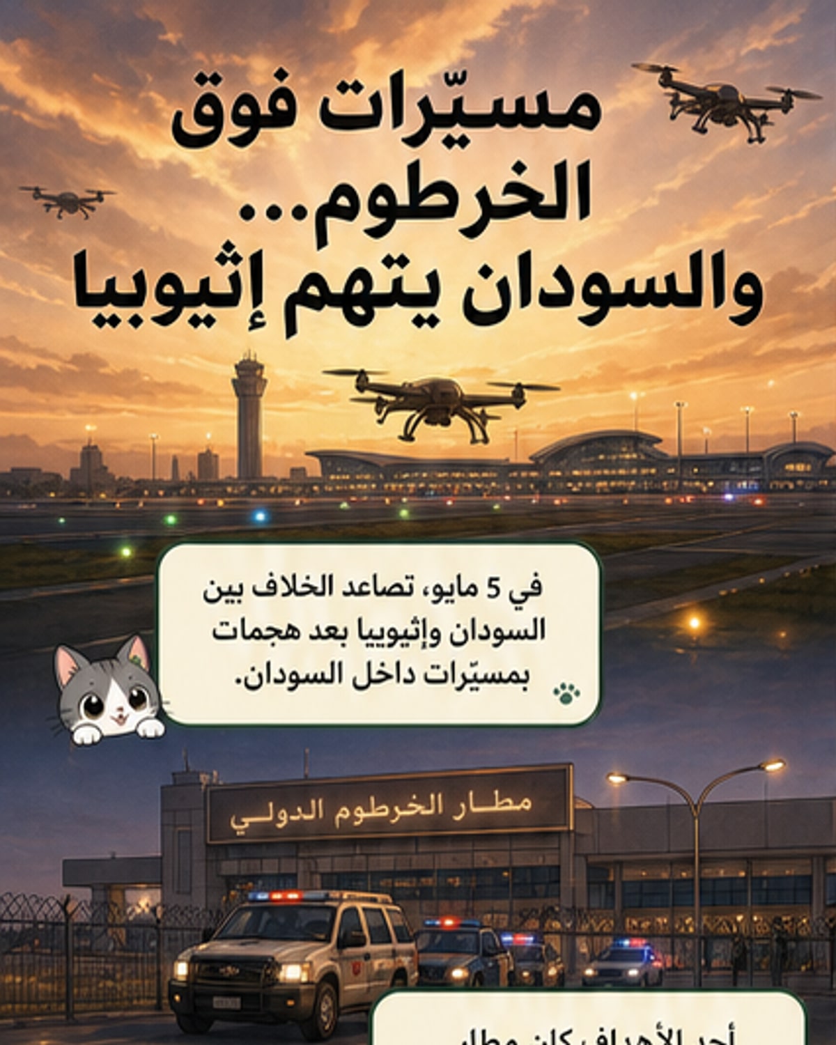 توتر بين الخرطوم وأديس أبابا بعد هجمات مسيرة