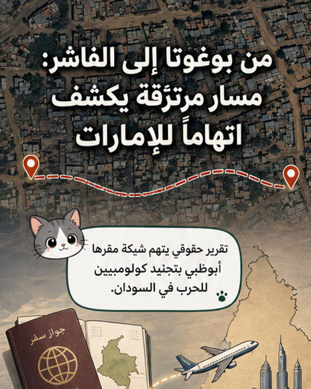 مرتزقة كولومبيون في السودان بدعم إماراتي؟