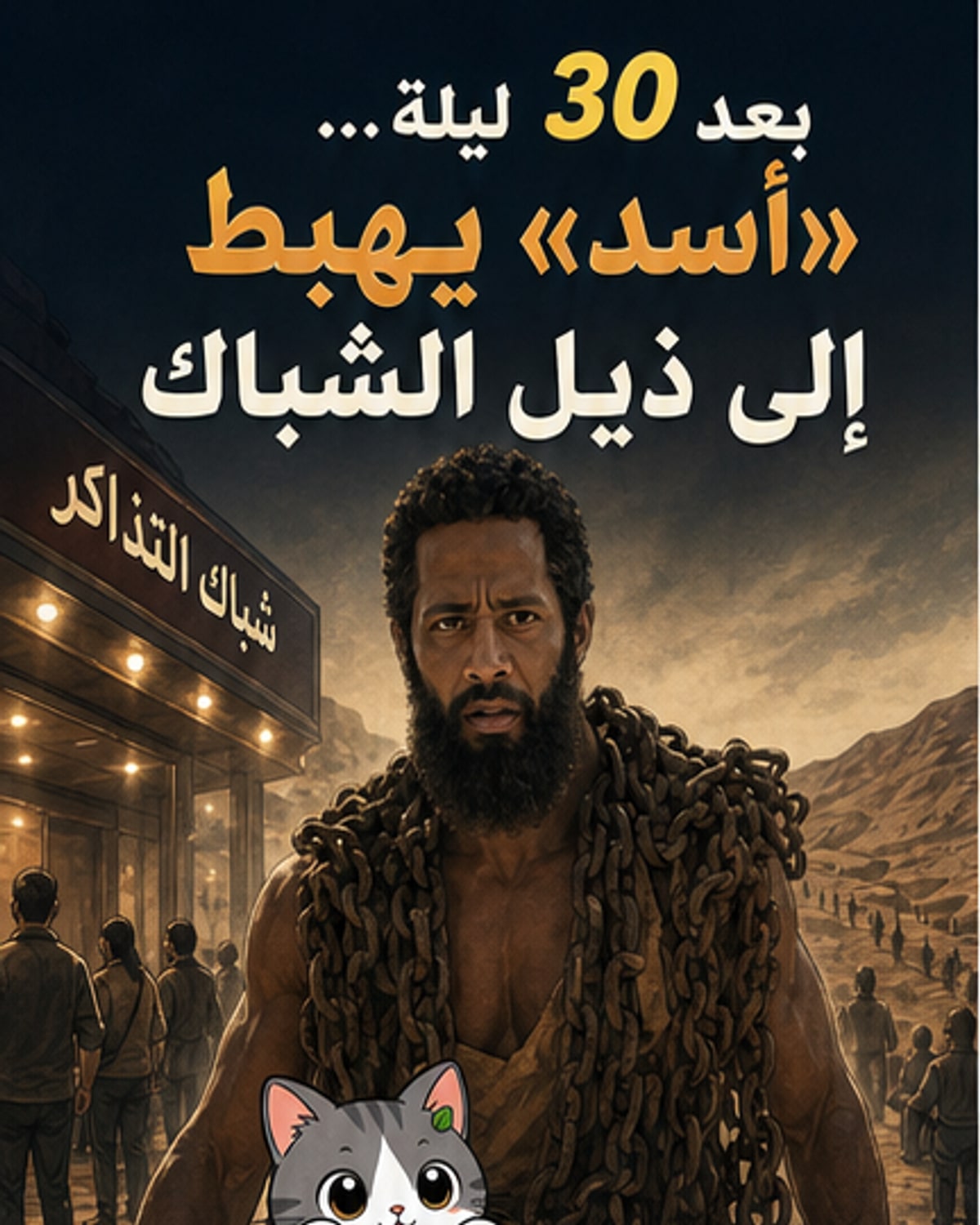 تراجع إيرادات فيلم «أسد» بعد 30 ليلة عرض