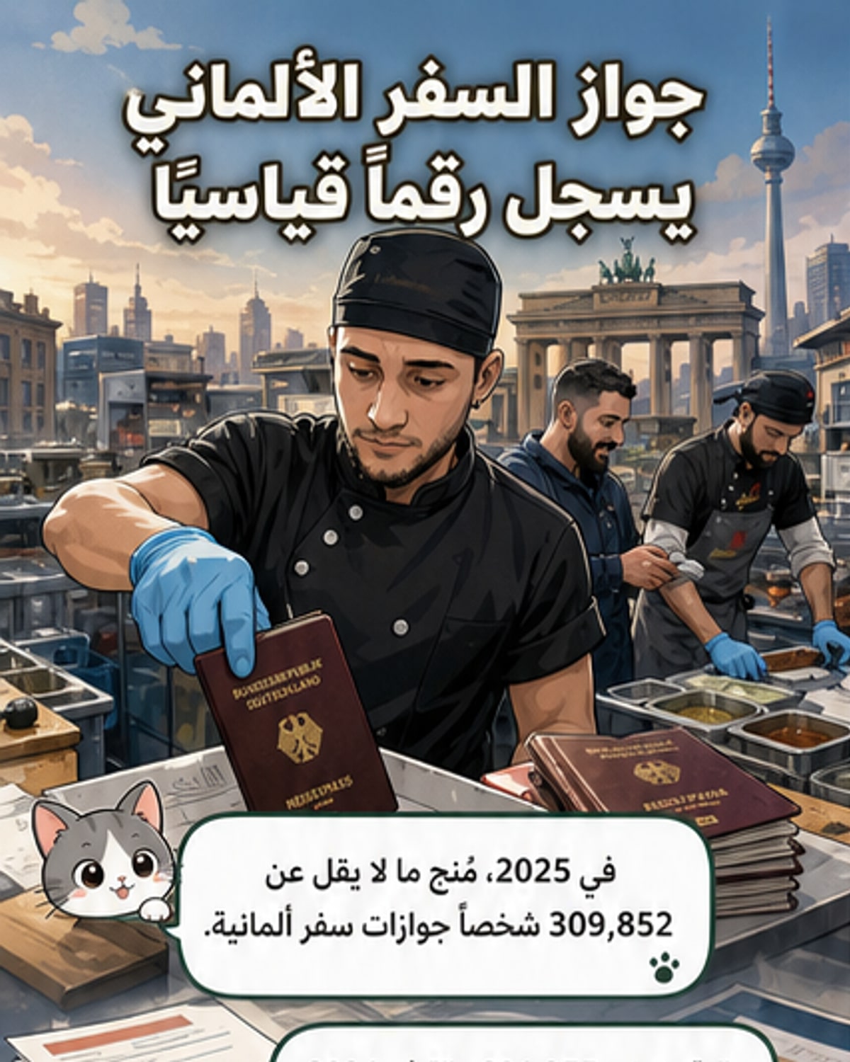 رقم قياسي في تجنيس المهاجرين بألمانيا