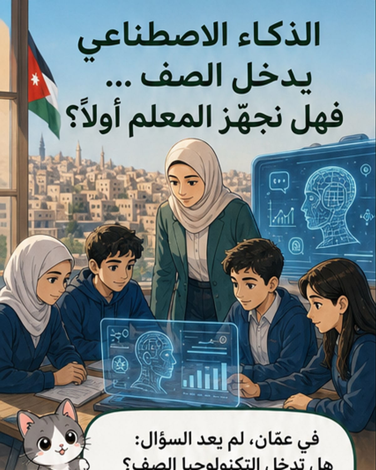 كيف يُعيد الذكاء الاصطناعي تعريف دور المعلم؟