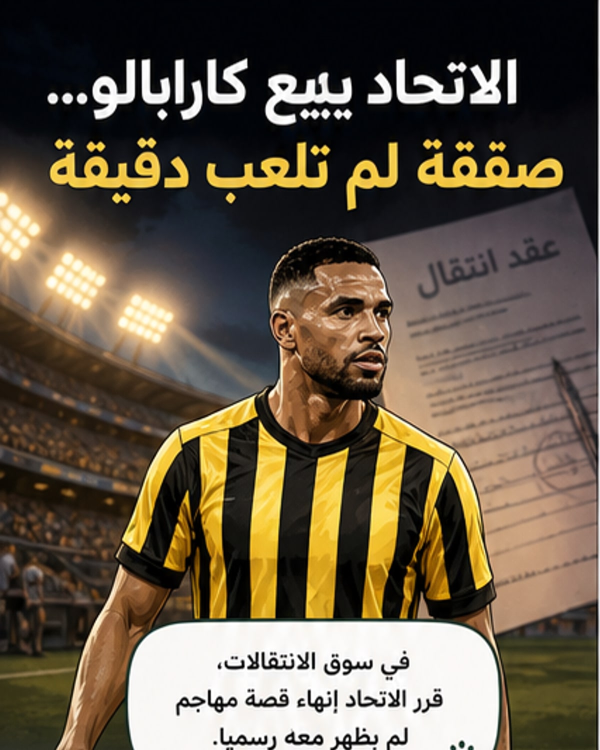 الاتحاد يُقدّم لاعبه الكولومبي بثمن بخس